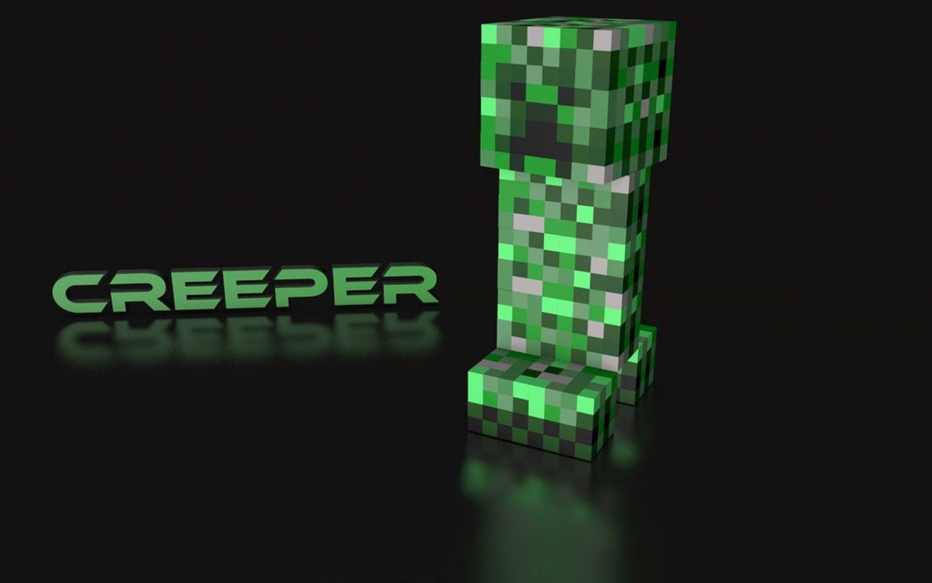 Minecraft Creeper Background HD. imagenes HD. Creepers