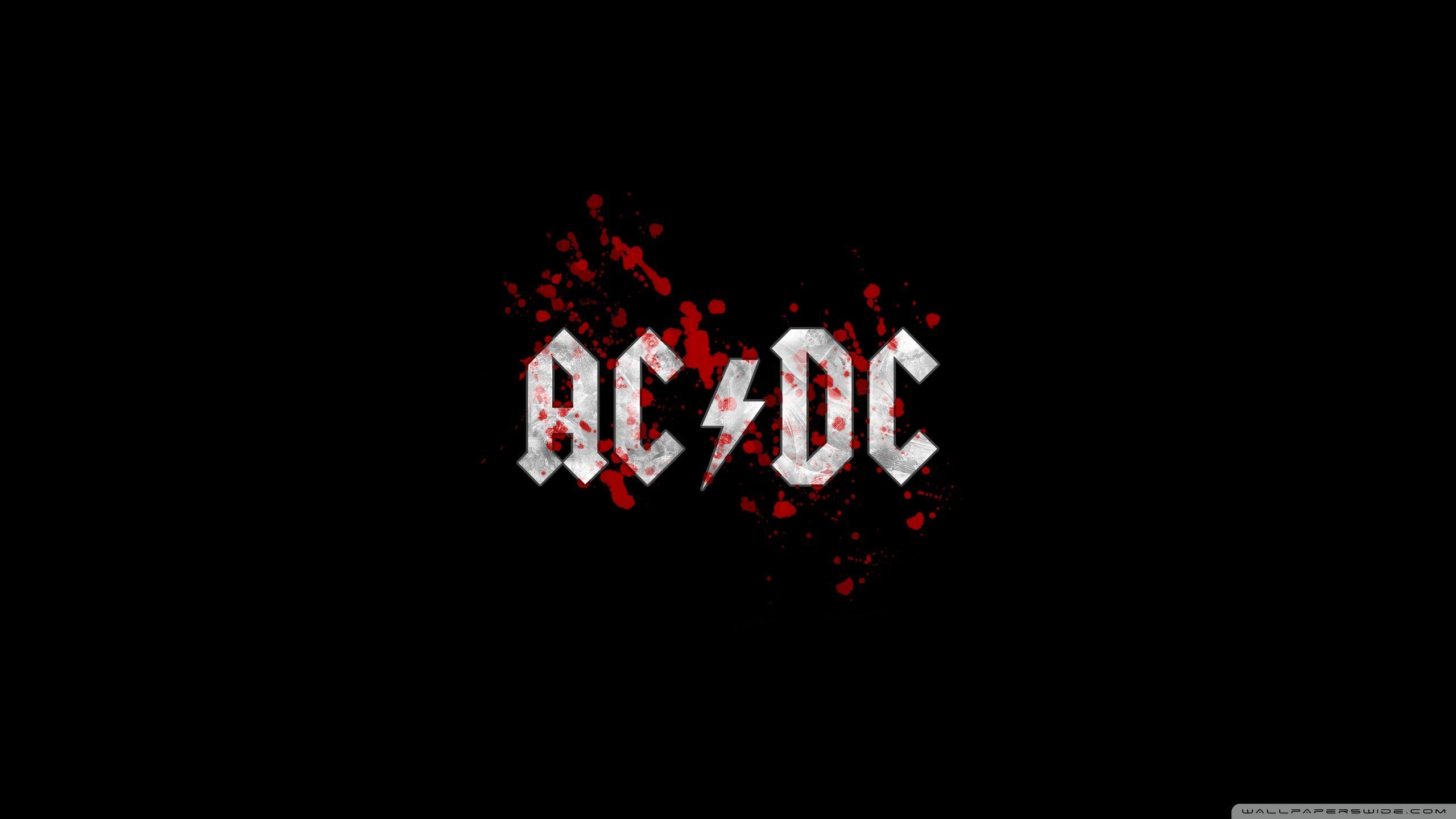 AC DC Blood Logo. VIP Wallpaper. HD Wallpaper For Desktop