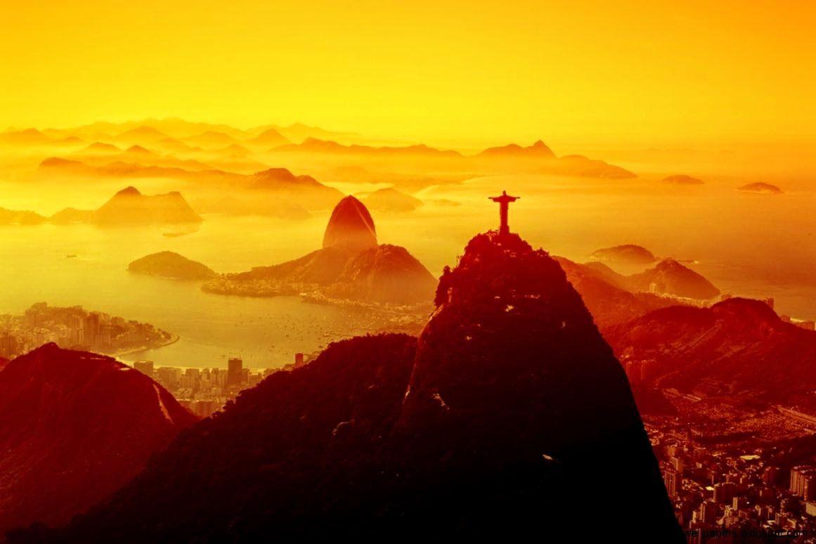 Free Rio De Janeiro Wallpaper High Resolution Background Sunset