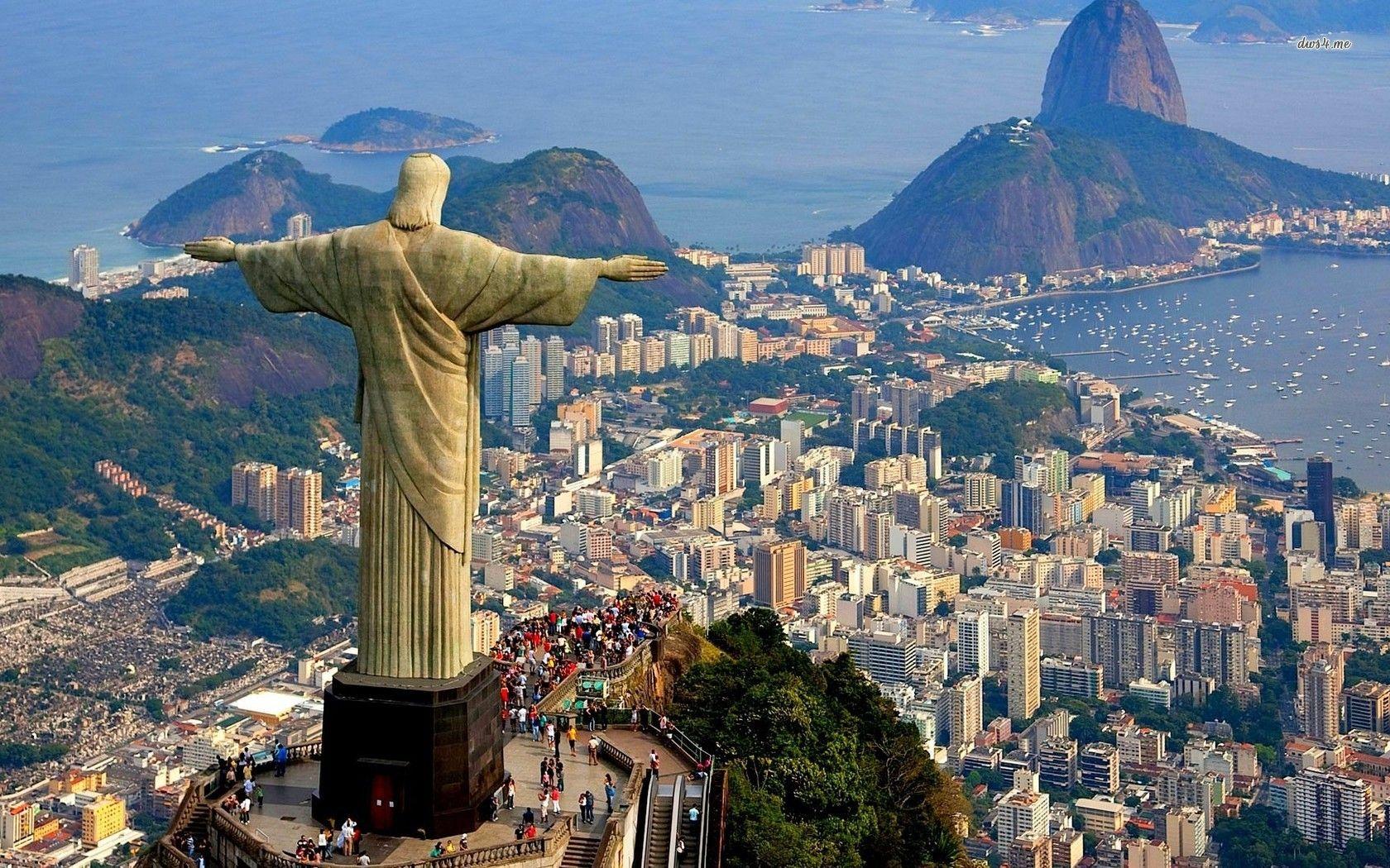 Rio De Janeiro Statue HD Wallpaper, Background Image