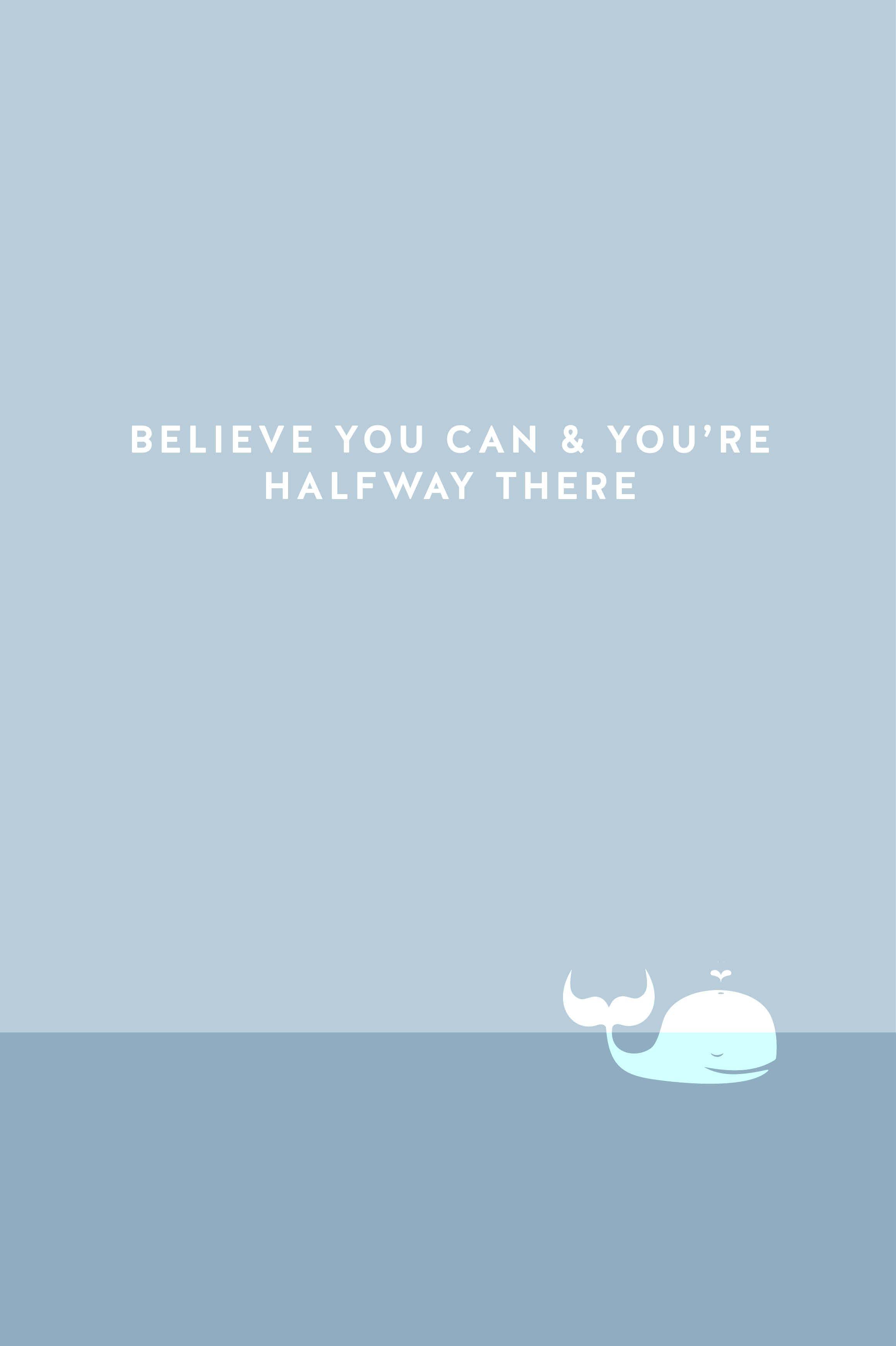 Positive Quote Simple iPhone Wallpaper. iPhone Wallpaper