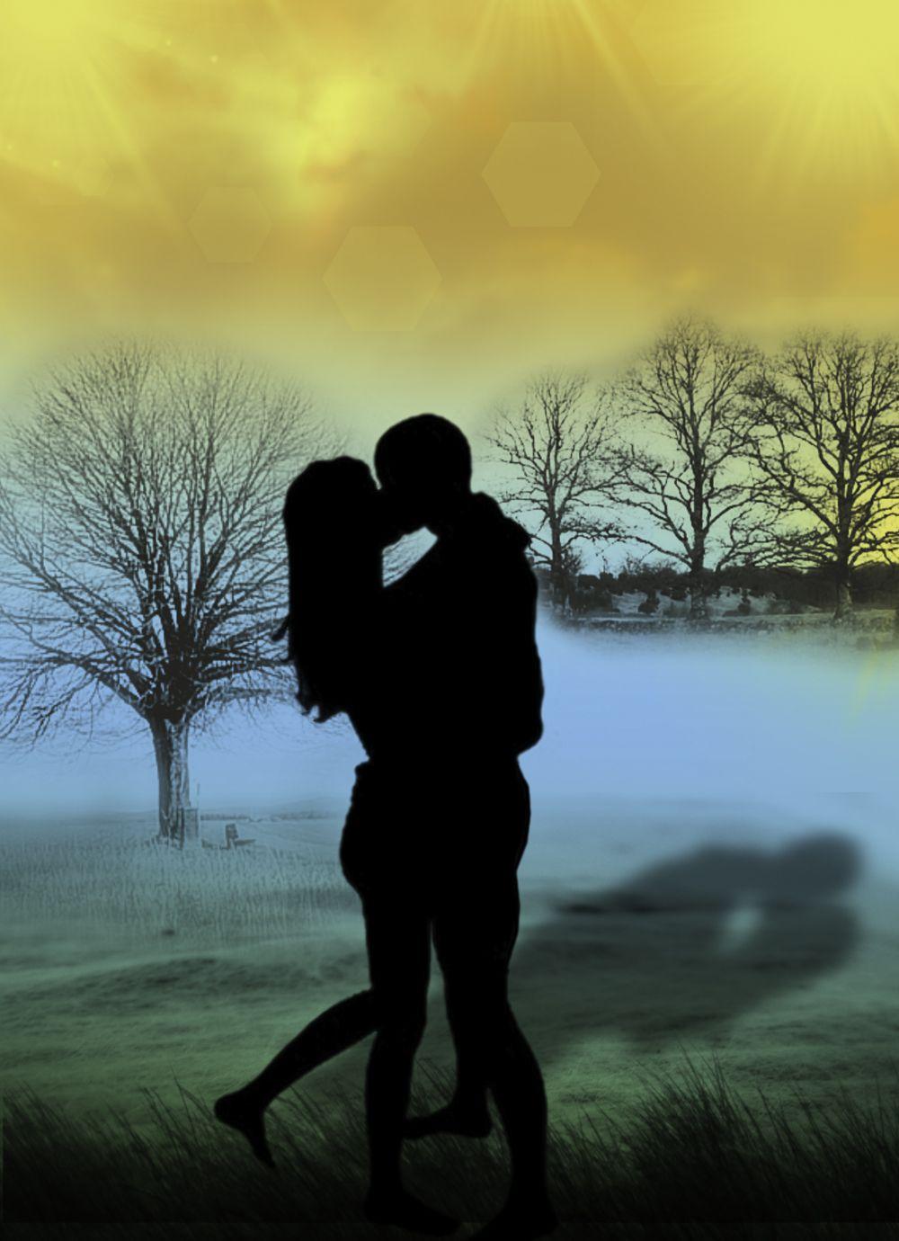 Lovers Kissing Wallpapers - Wallpaper Cave