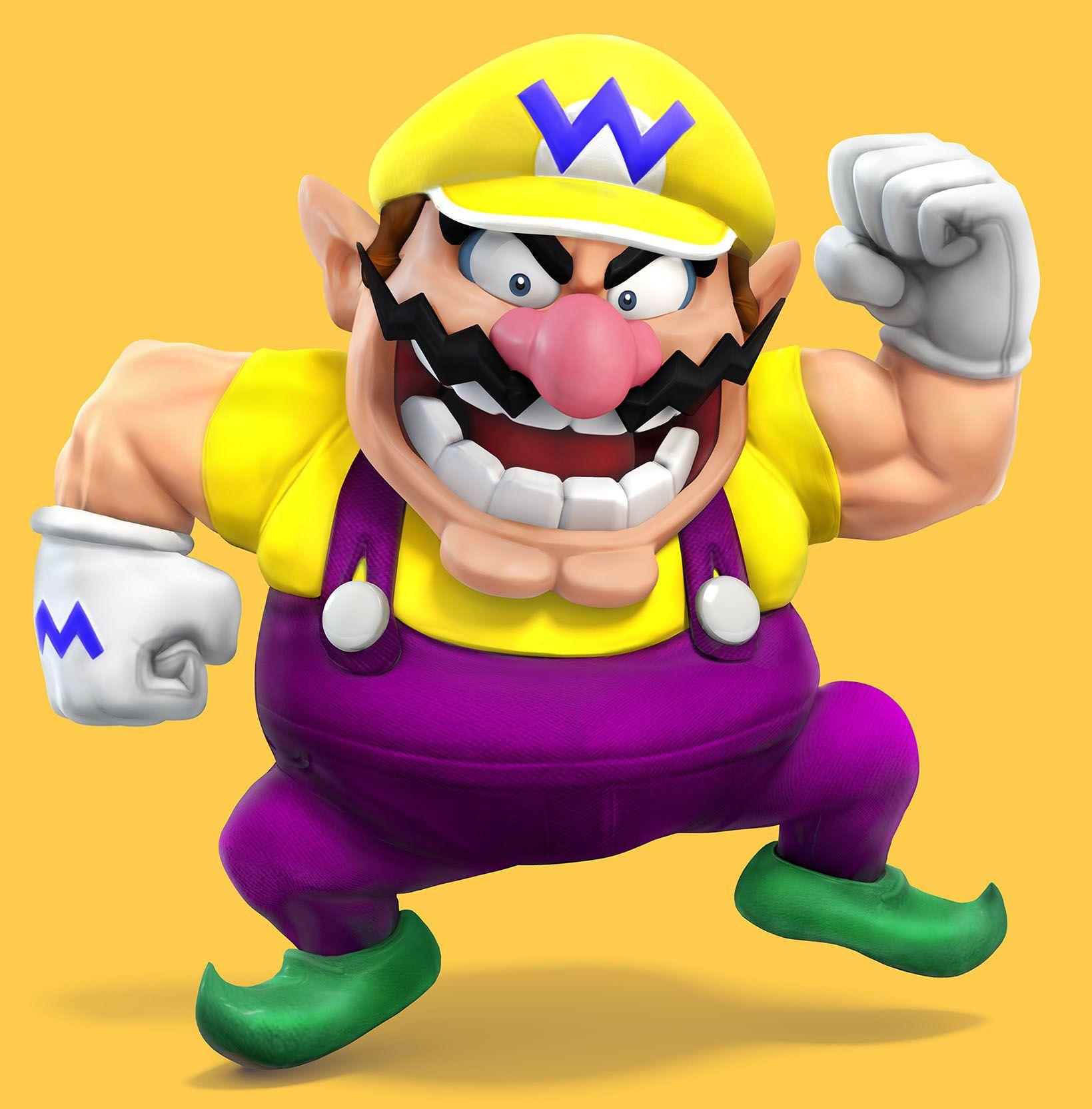 Wario from the Mario Bros. Series and many other Nintendo Games