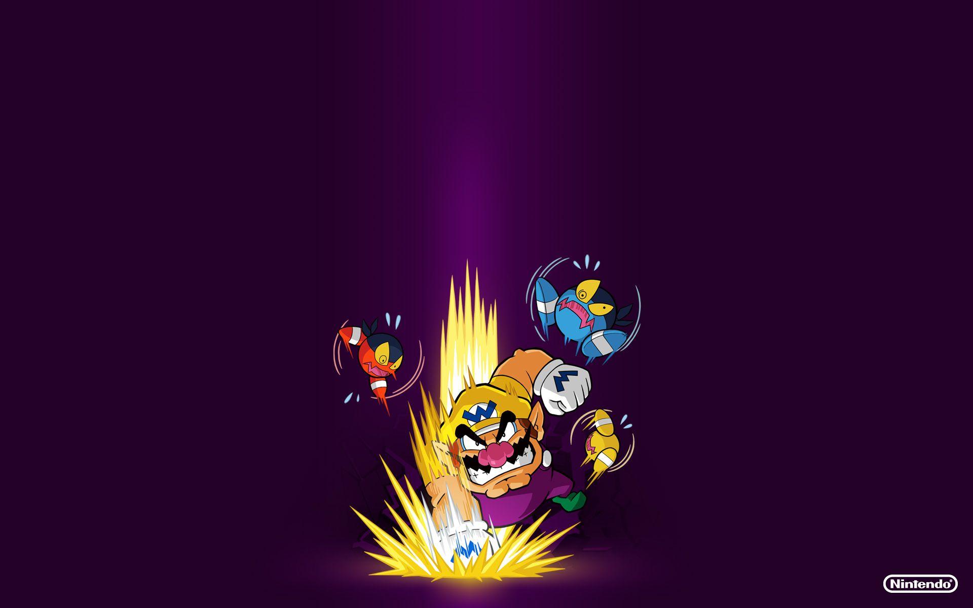 TMK. Downloads. Image. Wallpaper. Wario Land: Shake It! (Wii)