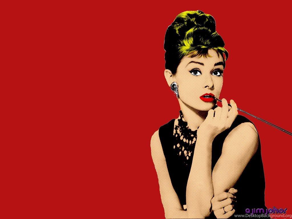 Audrey Hepburn Background Desktop Background