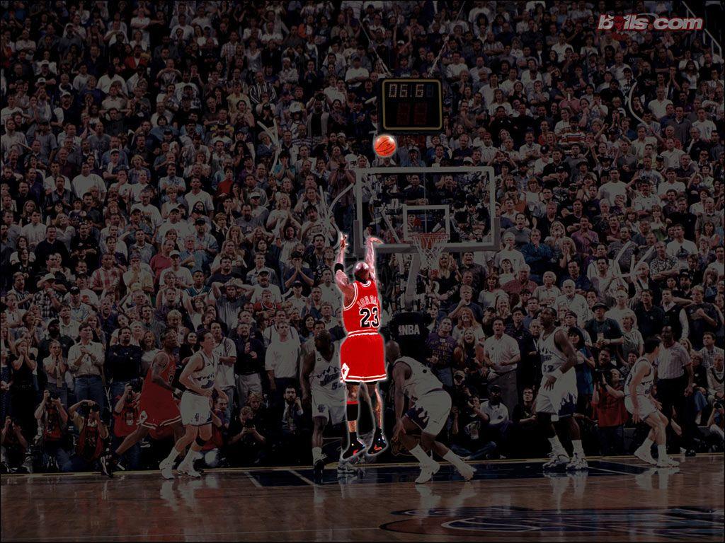 Michael Jordan Last Shot Wallpaper