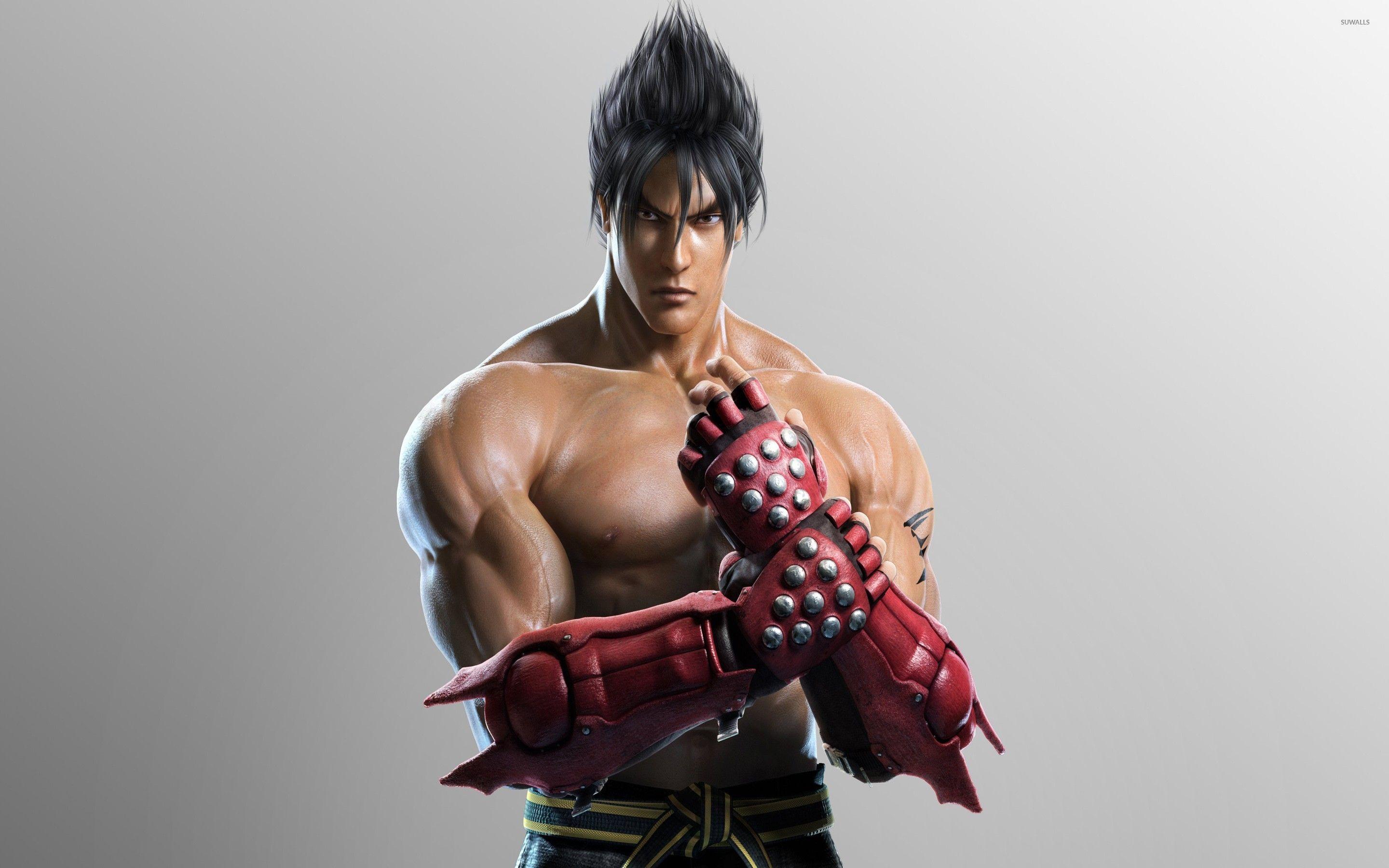 Jin Kazama with red gloves wallpaper wallpaper