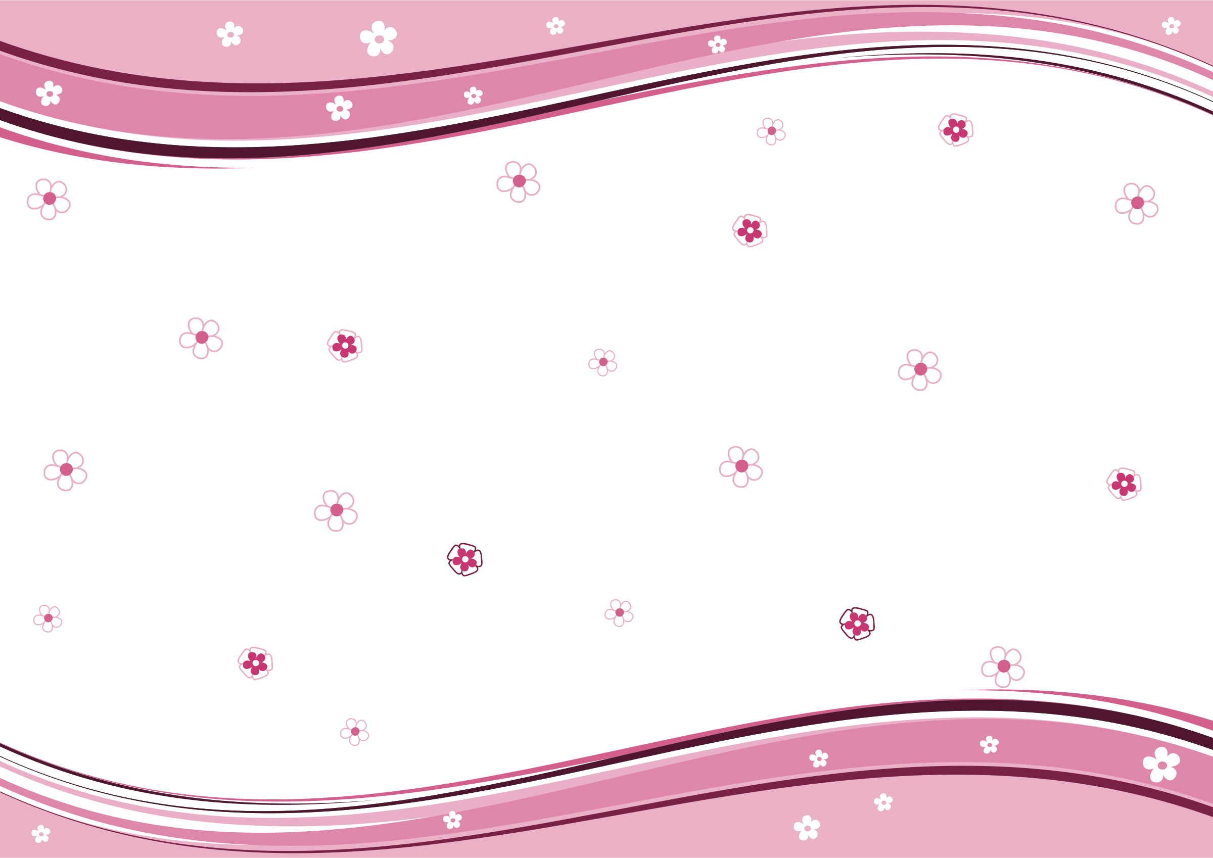 Clipart Background Pink A4