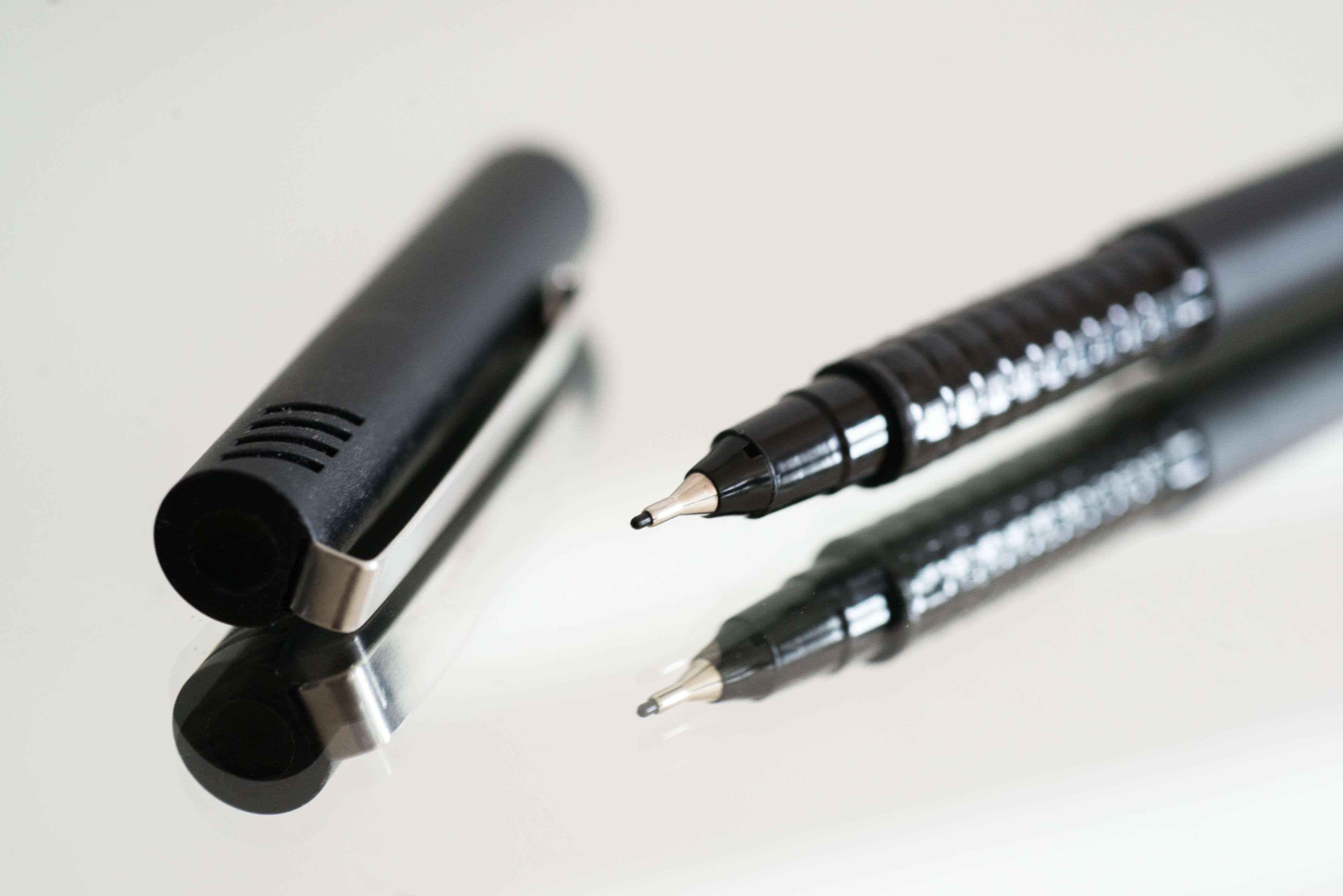 black #cap #ink #pen #pencil #plastic #sign #signature #use #write