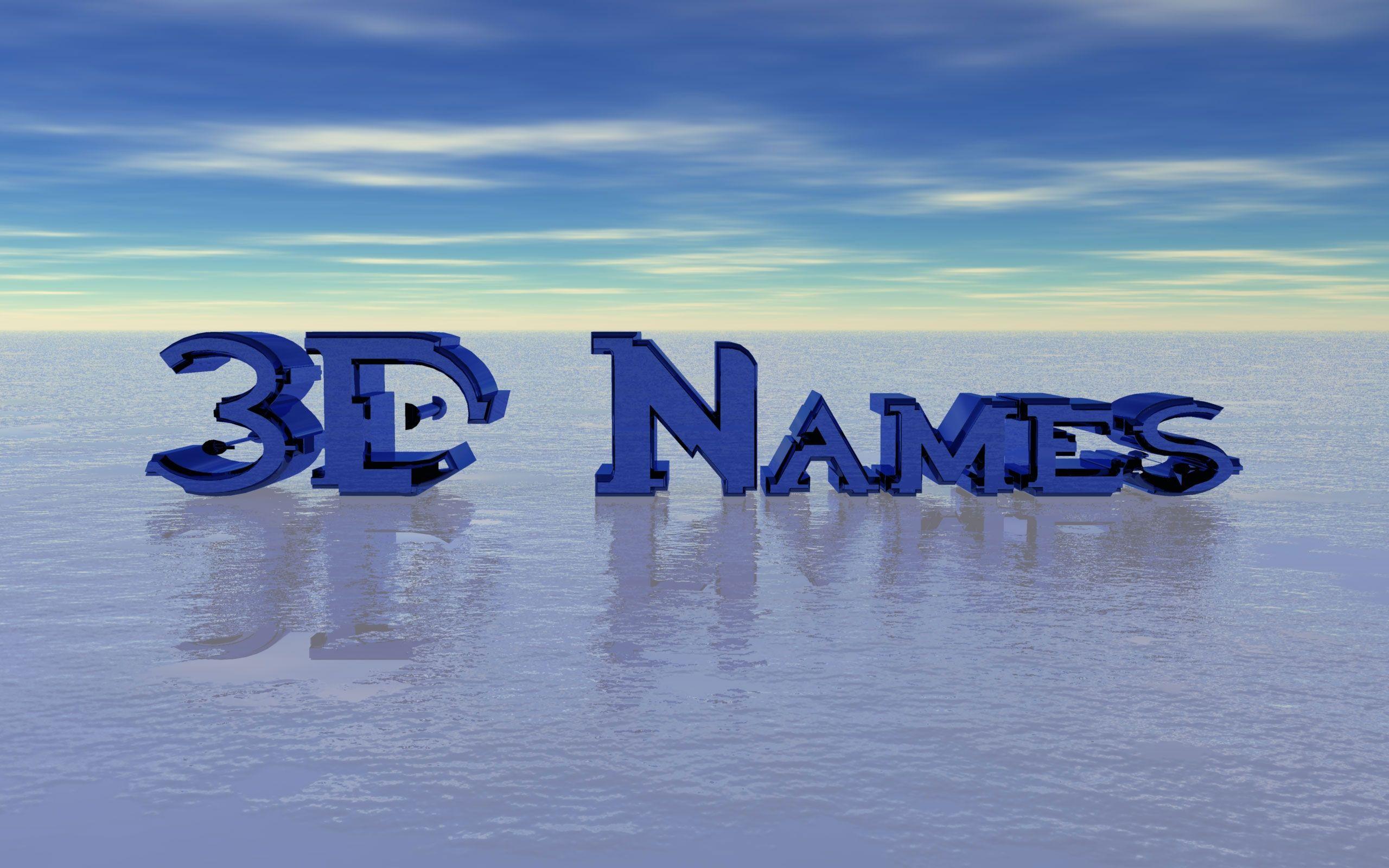 Inspirational 3D Name Wallpaper Animations