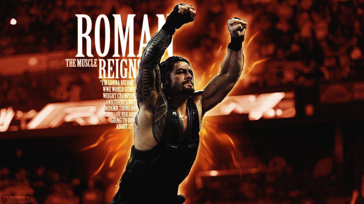 Desktop Of Wwe Roman Reigns For HD High Resolution Full Image