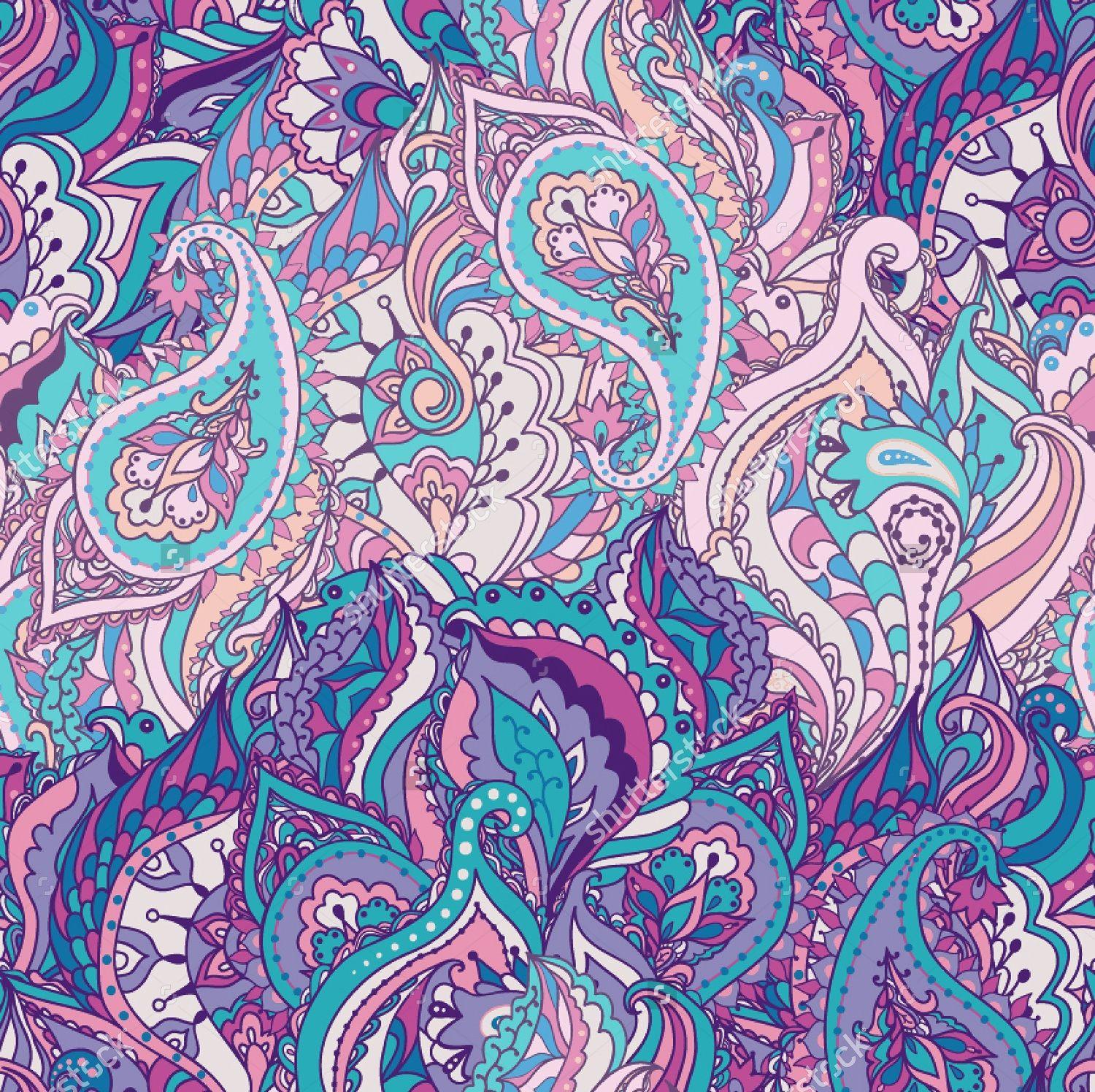 Awesome Paisley Wallpaper