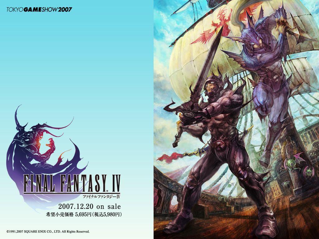 Final Fantasy IV HD Wallpaper 5 X 768