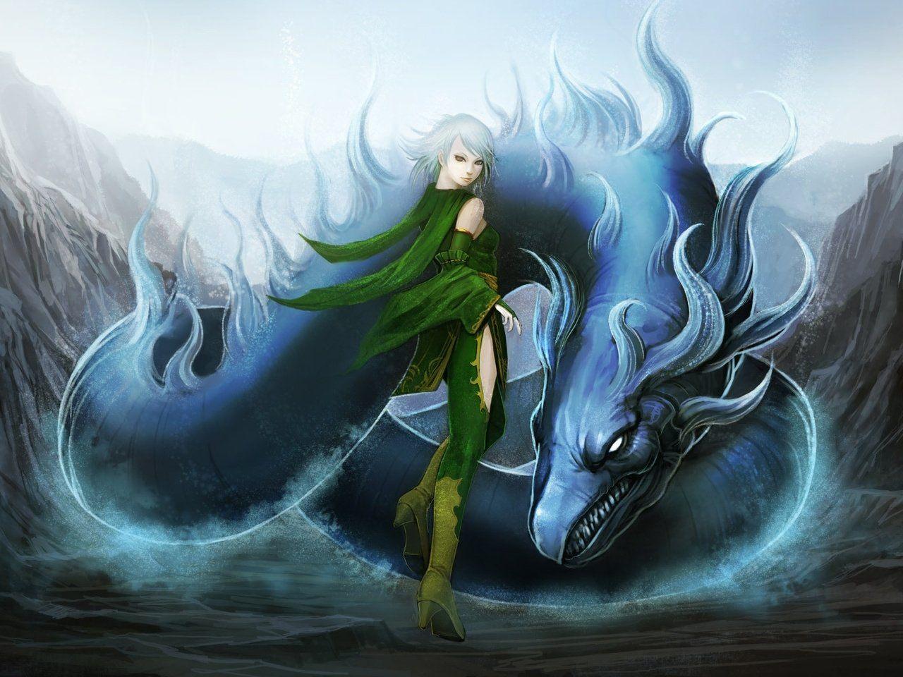 Rydia (Final Fantasy) HD Wallpaper