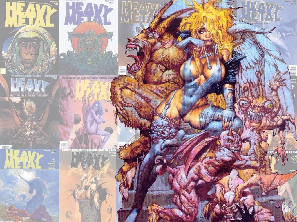 heavy metal woman. Zoom Comics Comic Book Wallpaper