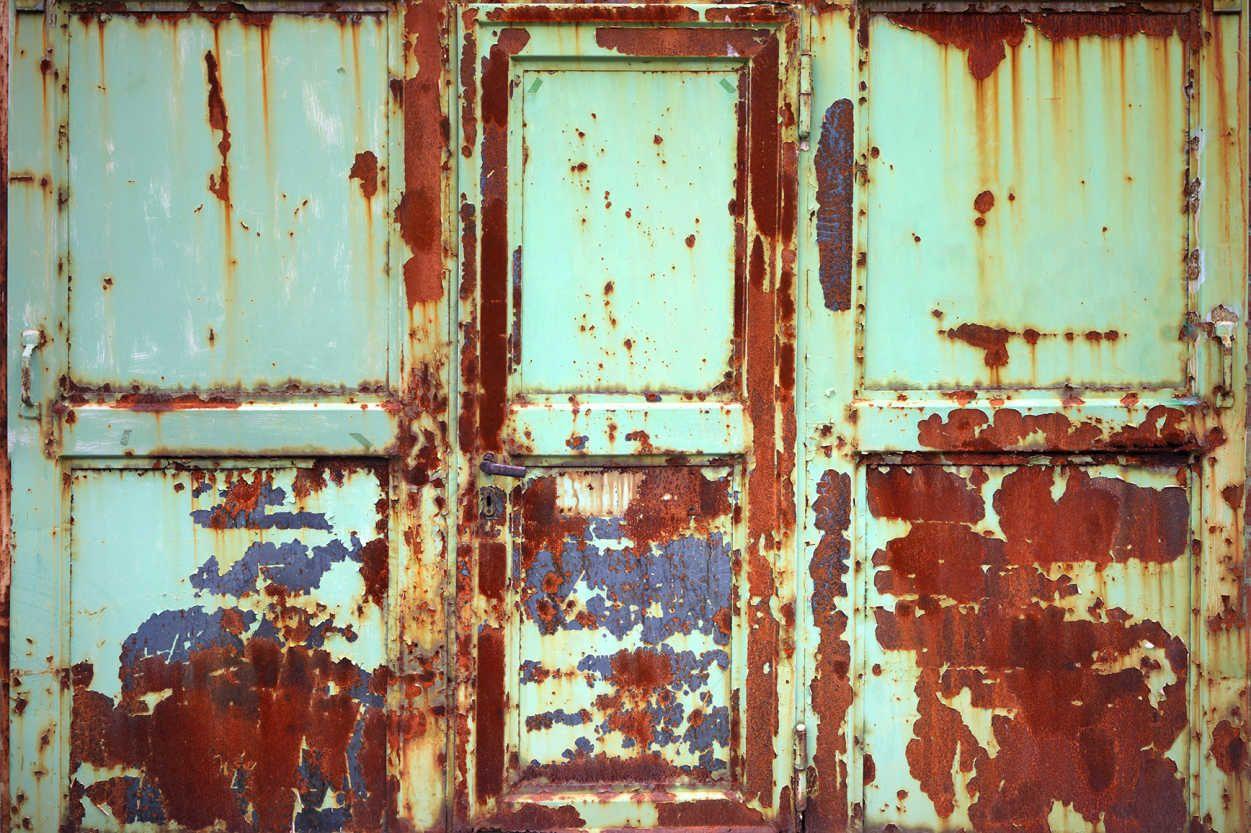 Architects Paper Photo wallpaper «Iron Door» 470771