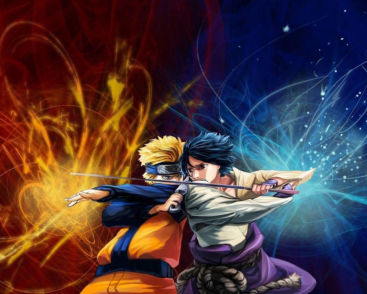 Naruto Vs Sasuke Wallpaper 1280×1024 0207. Anime Gaming SciFi