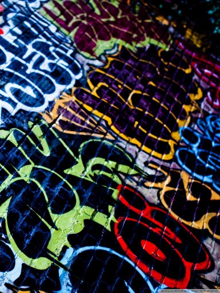 Neon Graffiti Mobile Wallpapers HD - Wallpaper Cave