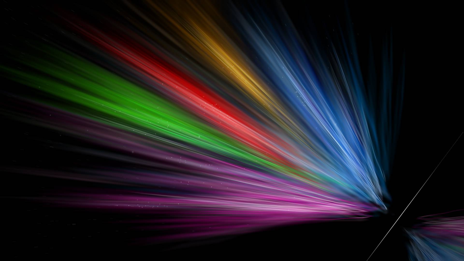 Colorful Rays HD Wallpaperx1080