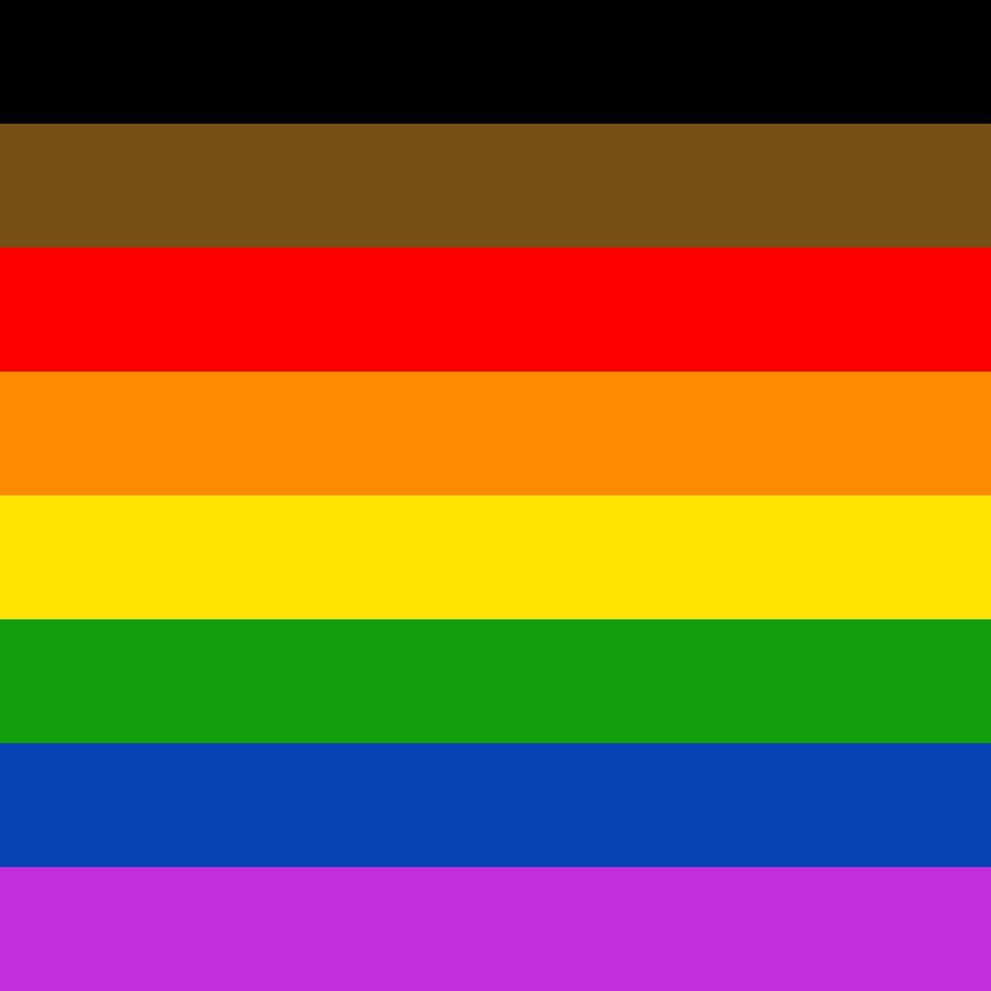 gay pride flag background 1980
