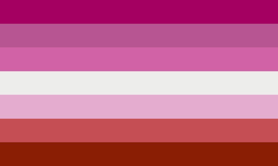 Lesbian By Pride Flags