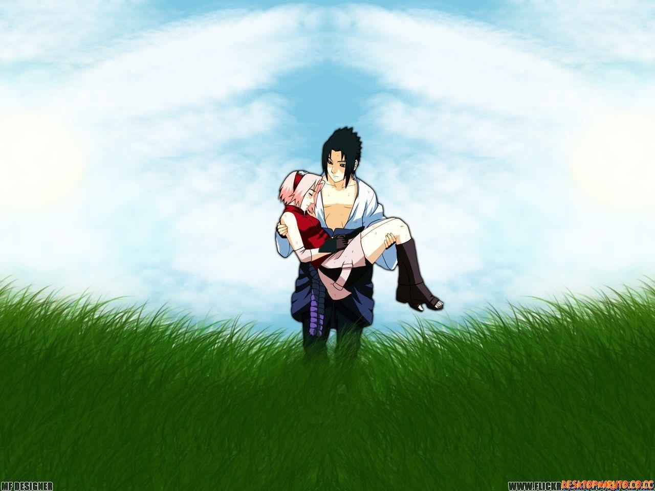 Sakura and Sasuke Shippuden Moments HD Wallpaper, Background Image