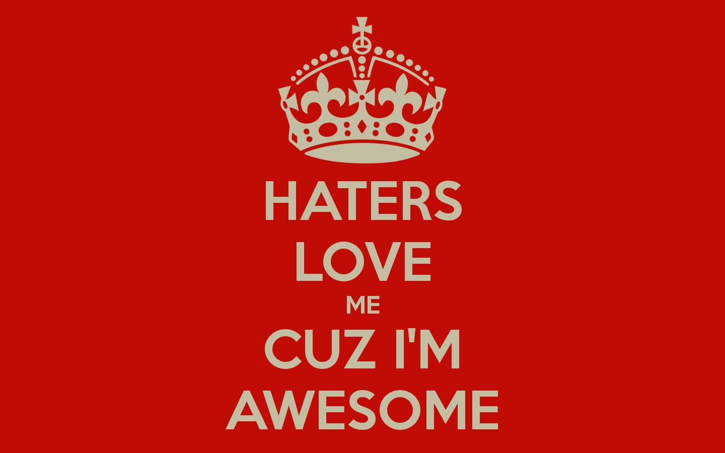 Haters Wallpaper