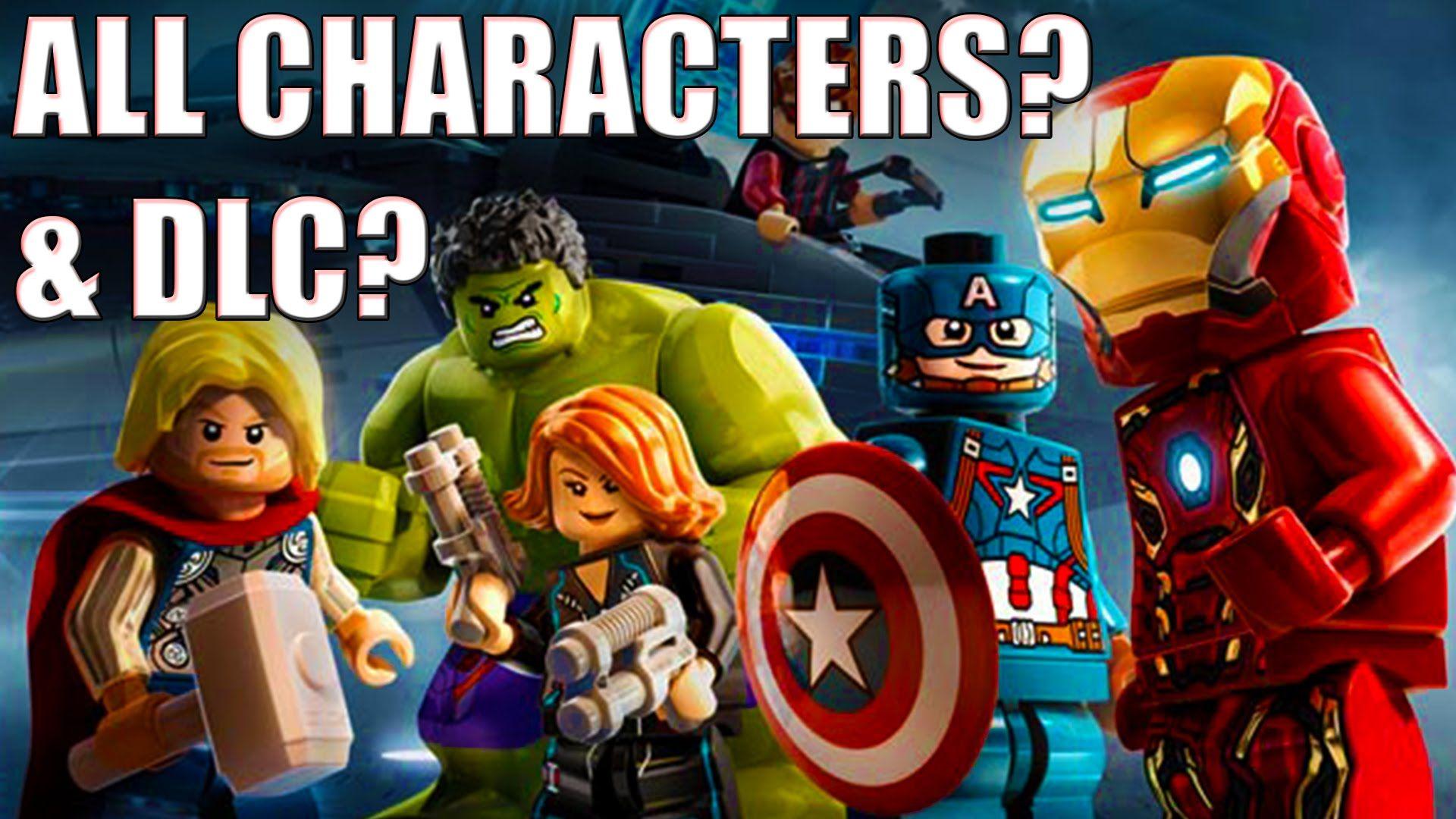 LEGO Marvel's Avengers CHARACTER LISTS!? +DLC TEAM Packs? X MEN