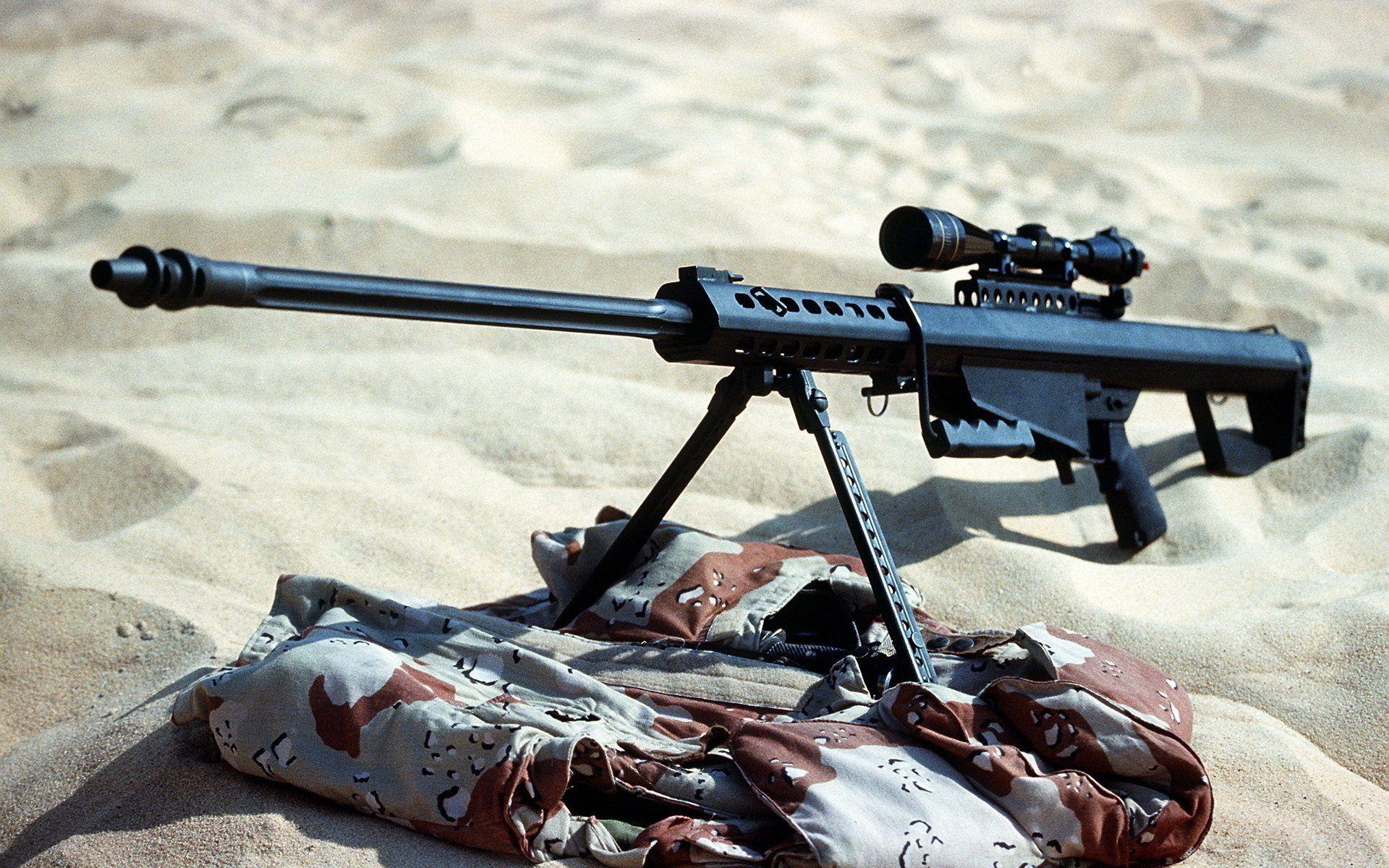 Barrett M82 Sniper Rifle HD Wallpaper