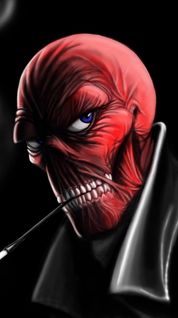 Skulls nazi artwork cigarettes red skull wallpaper