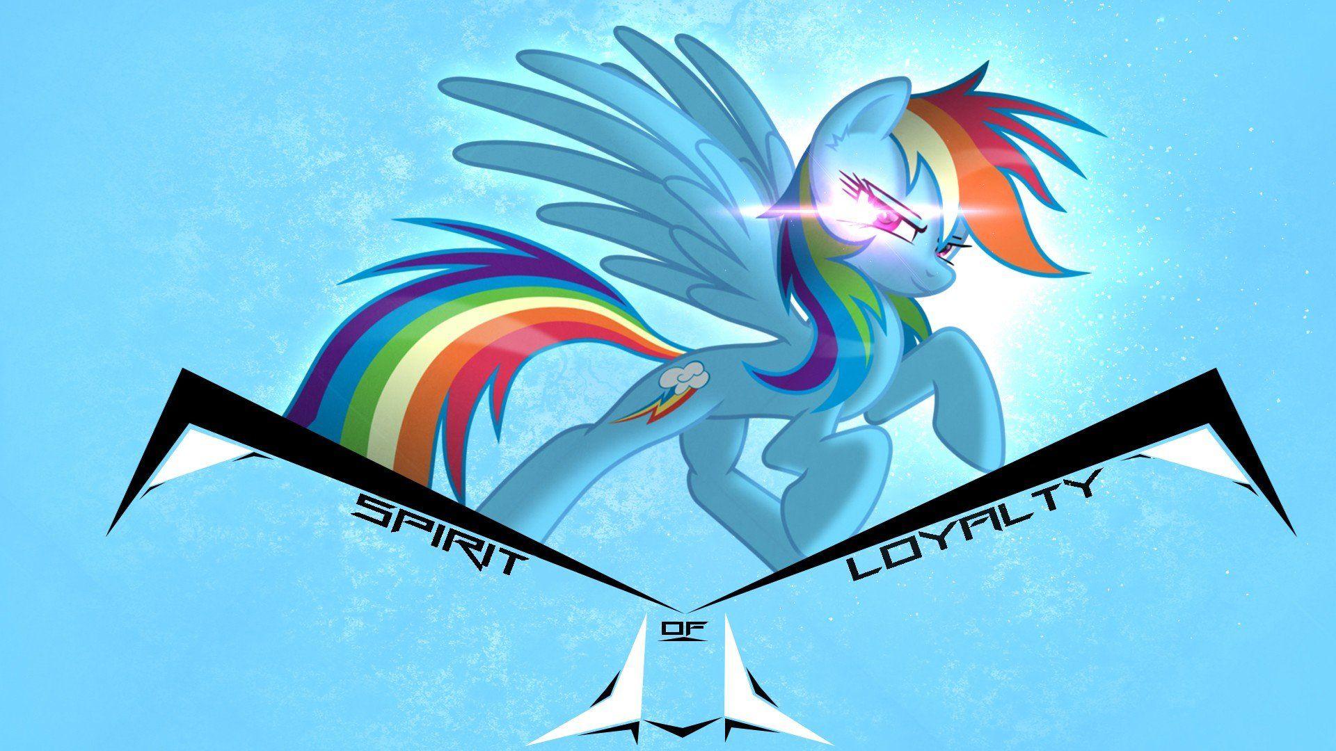 My Little Pony Friendship Is Magic Rainbow Dash Wallpaper