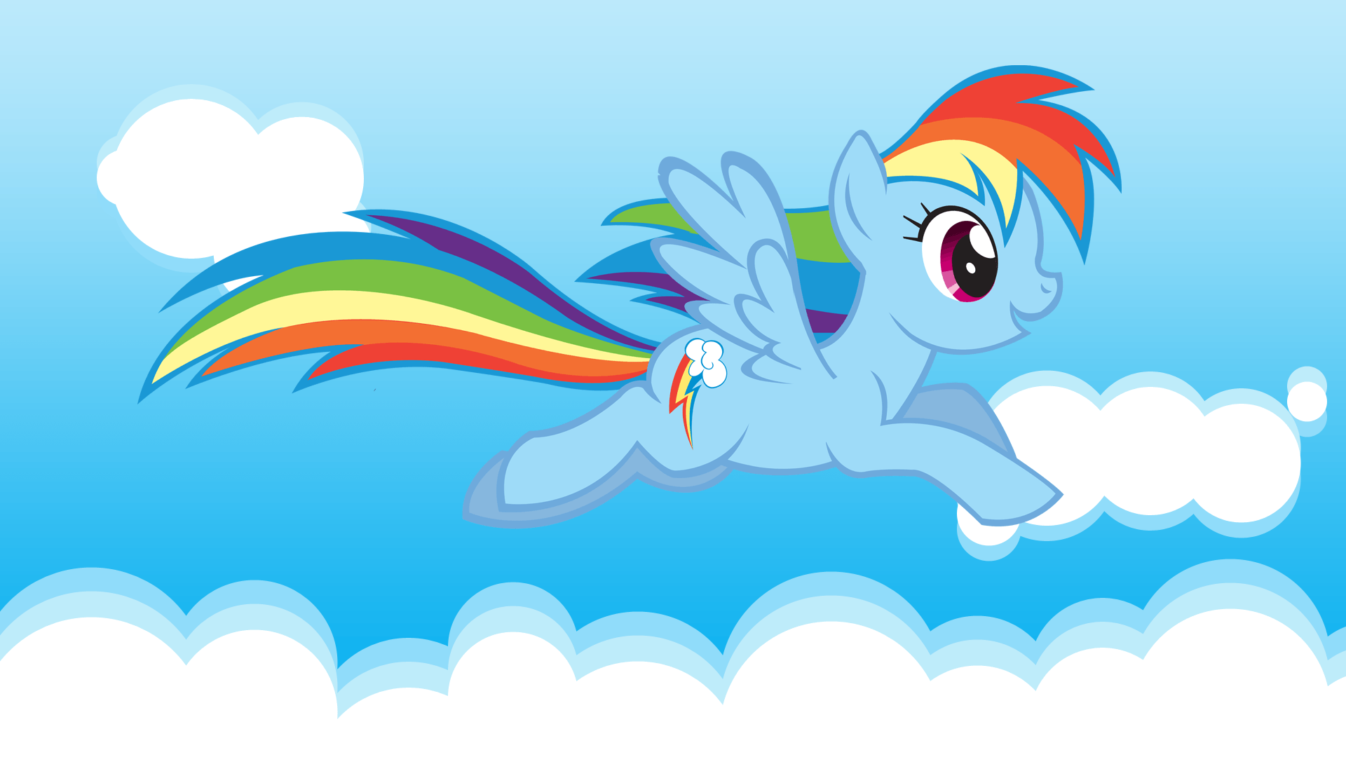 My Little Pony Rainbow Dash Wallpaper (Picture)