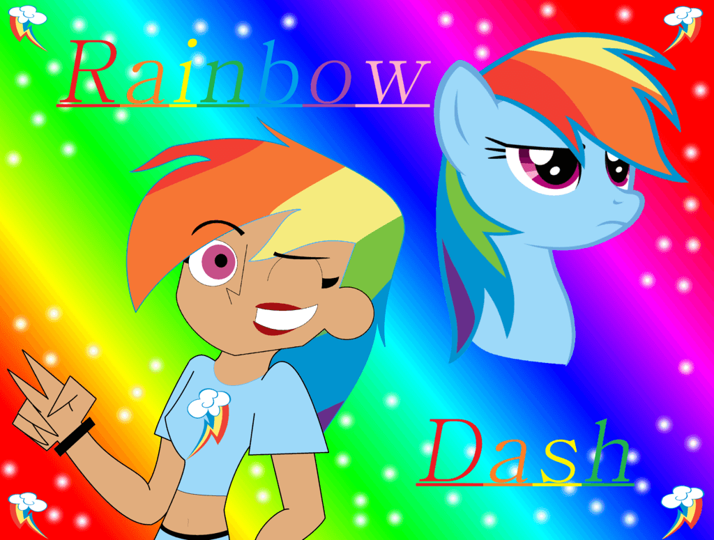 MLP: Rainbow Dash Background