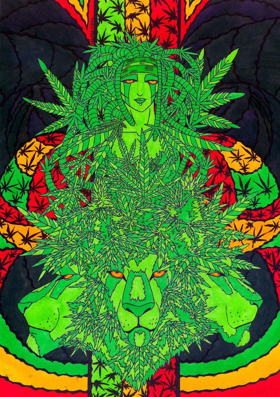 Mary Jane Weed Wallpapers Trippy.