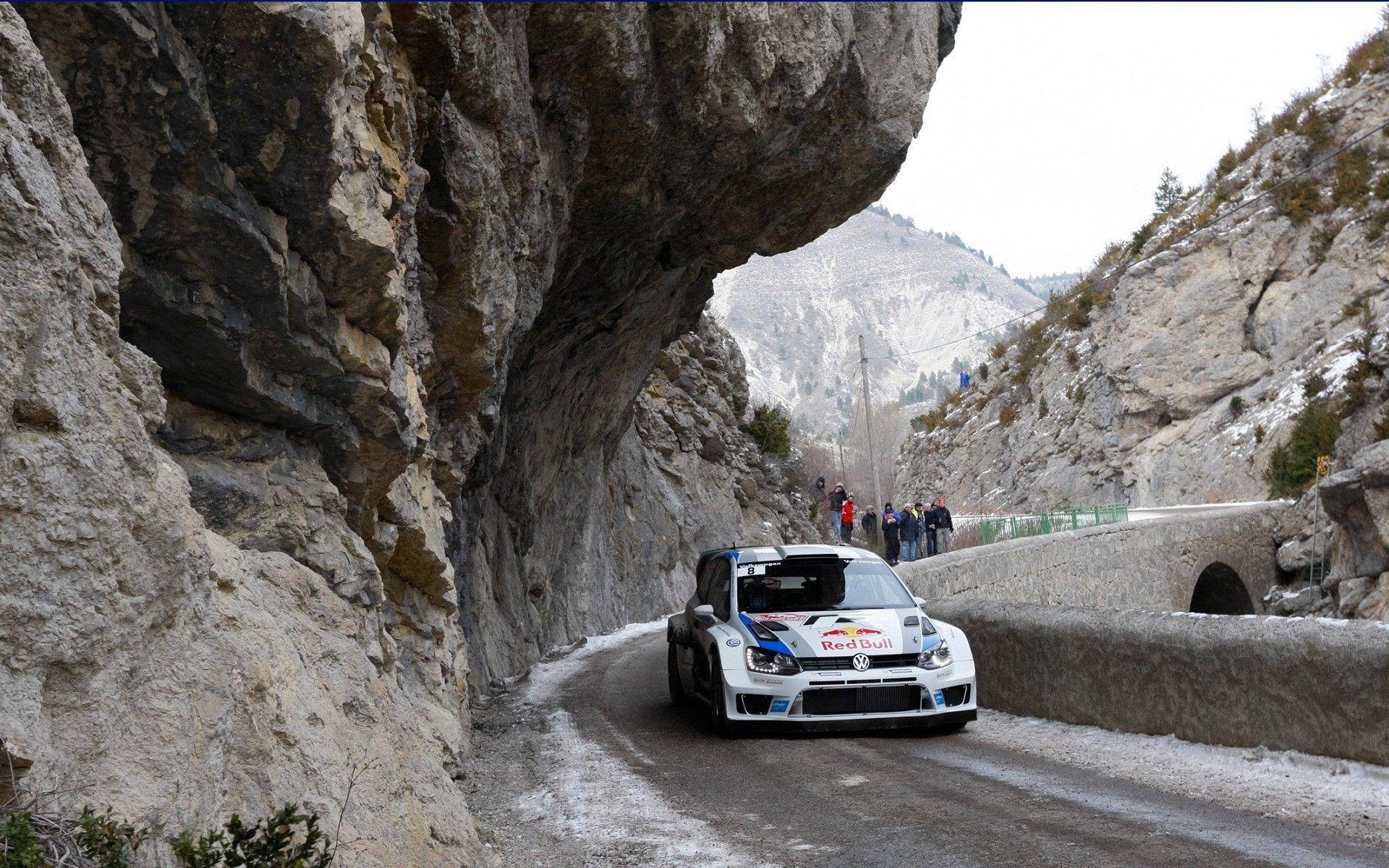 snow, WRC, Volkswagen Polo, Monte Carlo, Polo WRC wallpaper