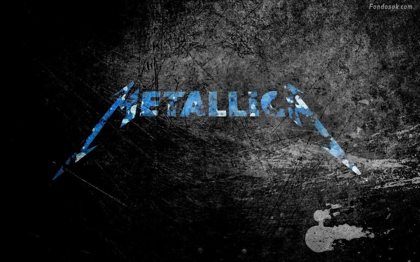Widescreen Metal Band Metallica Logo Wallpaper HD Picture Download