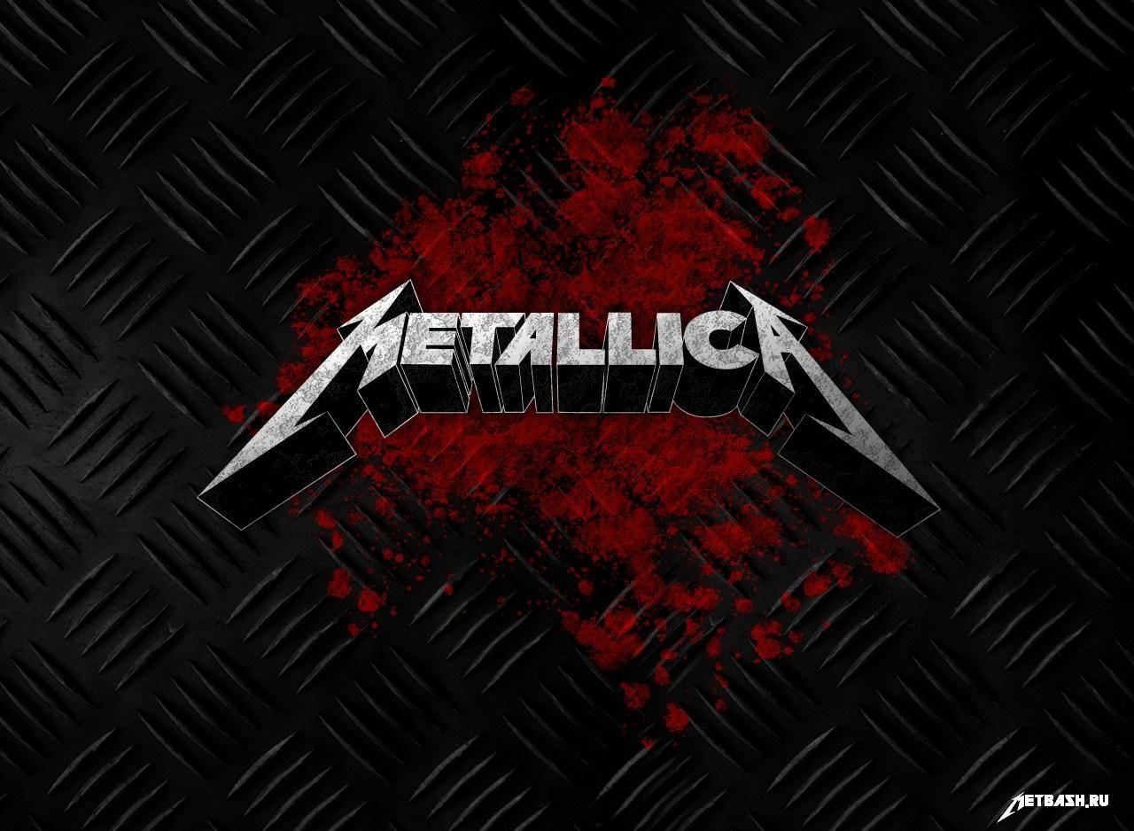 Background Metal Rock Band Metallica Logo Image HD Wallpaper