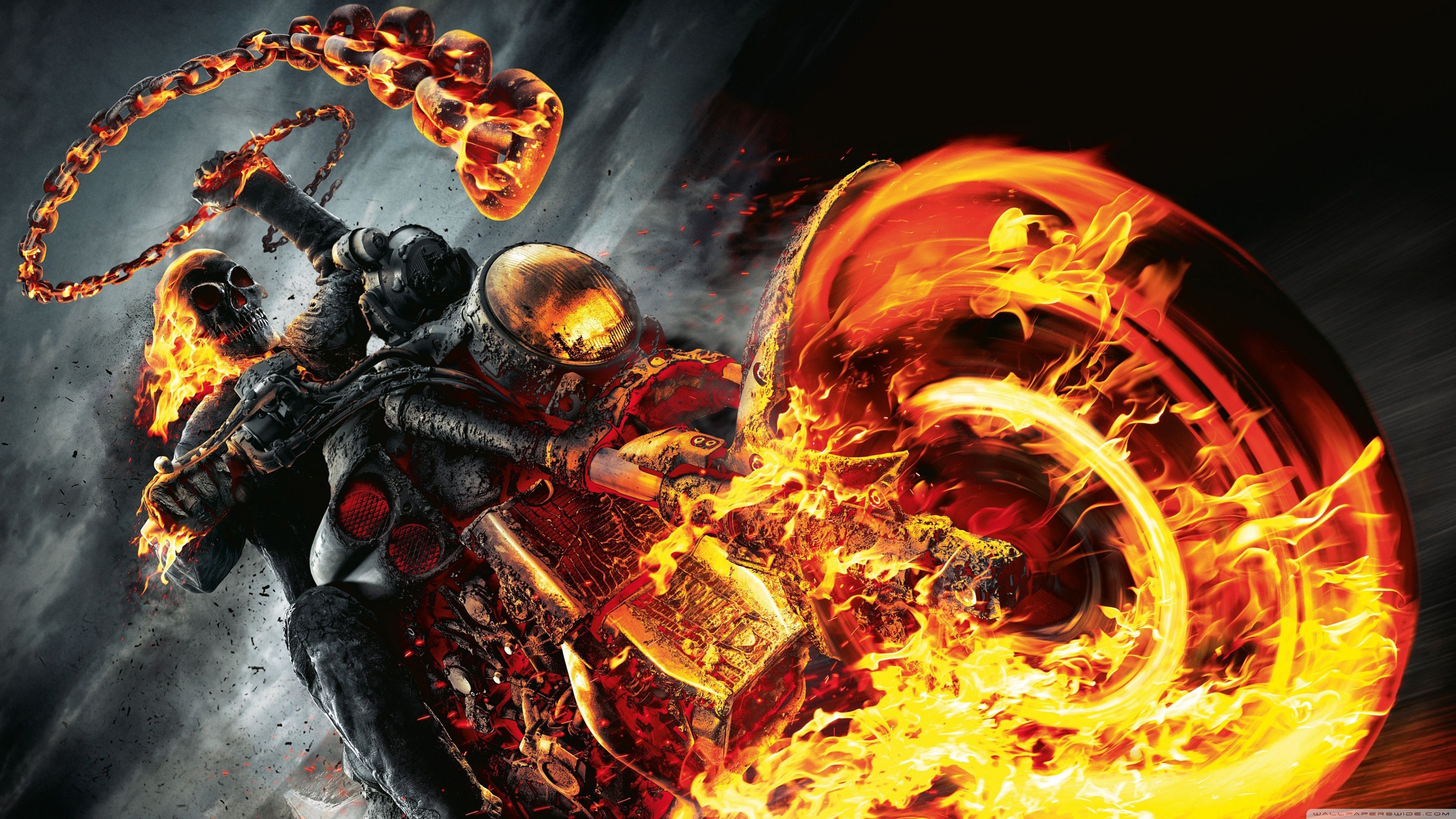 Ghost Rider Spirit of Vengeance ❤ 4K HD Desktop Wallpaper