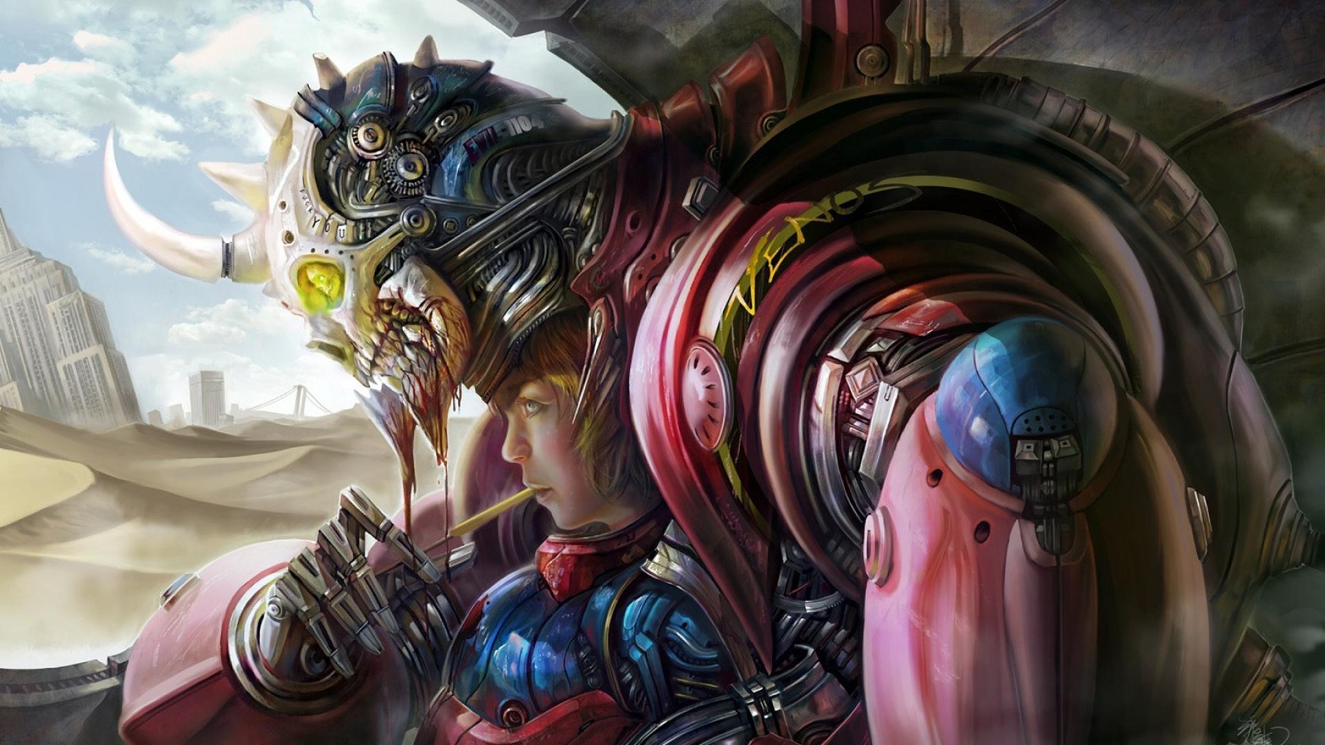 Fantasy art anime wallpaper