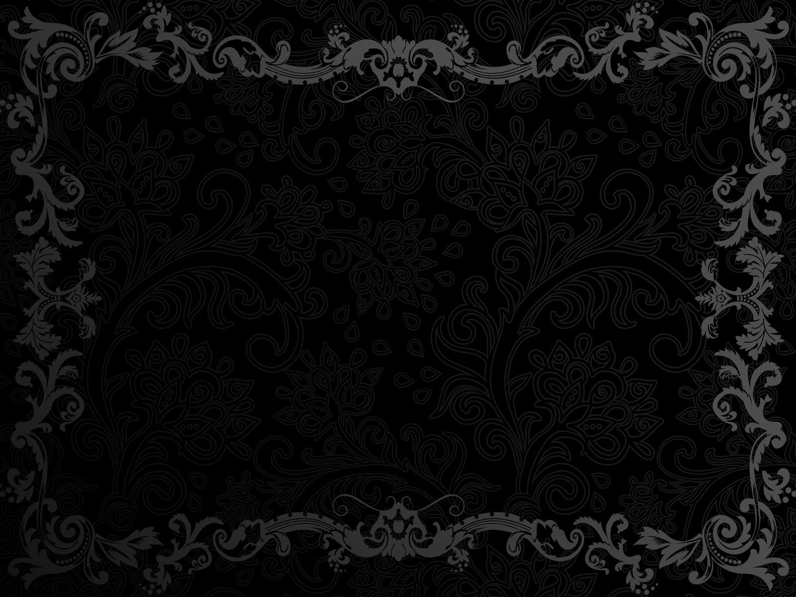 Black Elegant Wallpaper