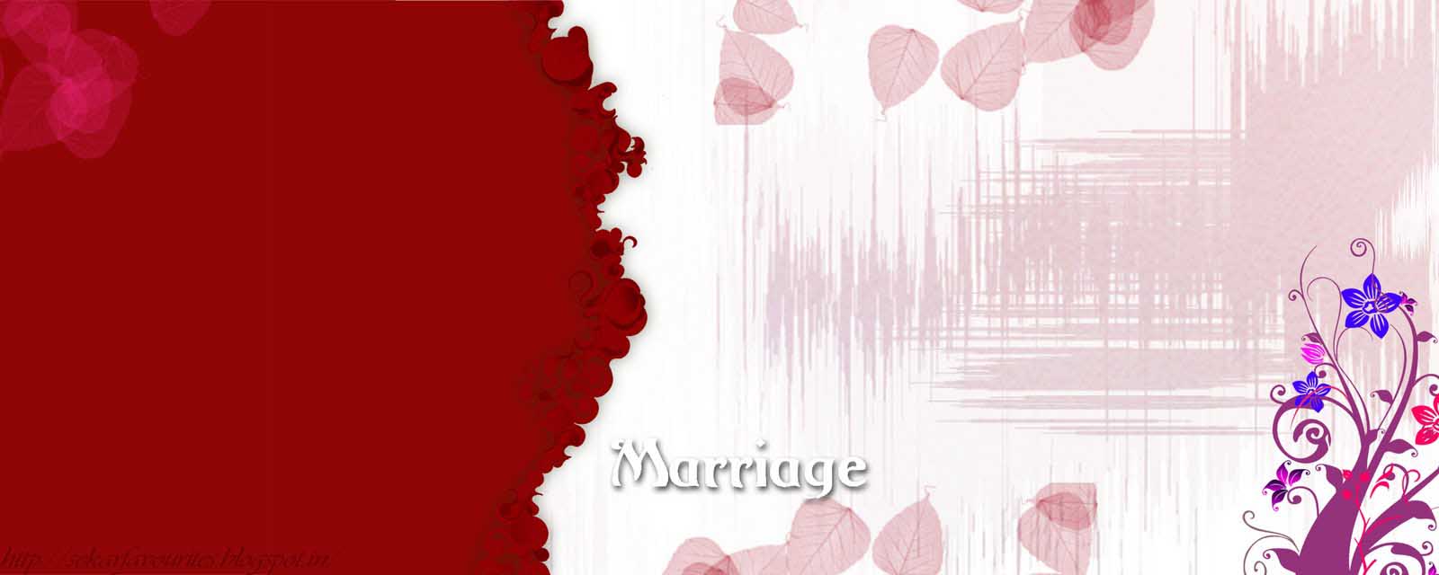 background wedding album cover page design psd