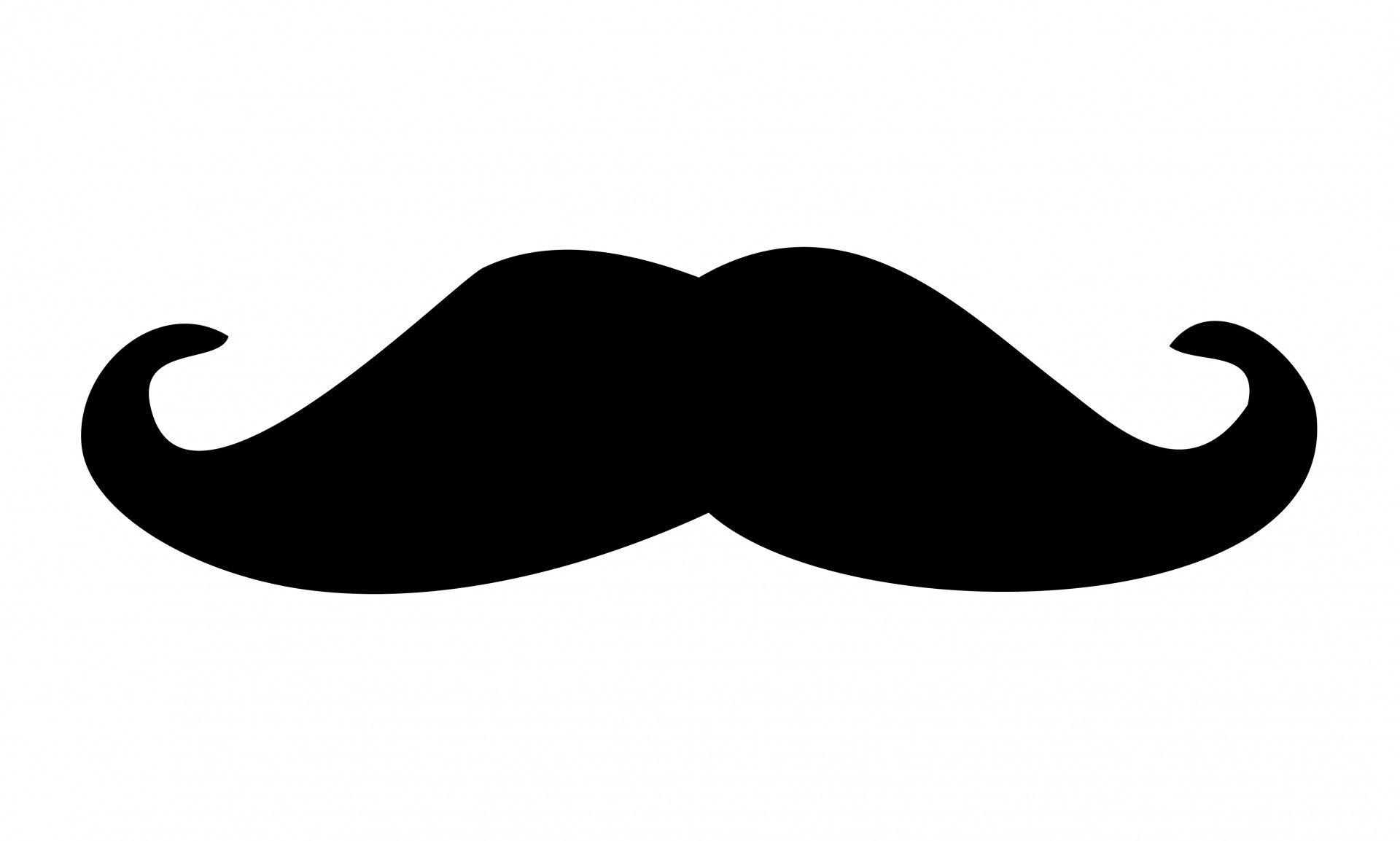 Black Moustache Clipart Free Domain Picture