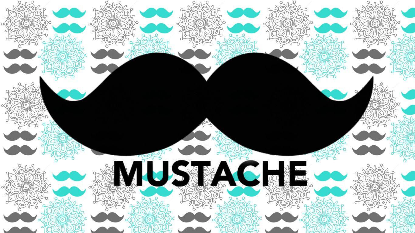 units of Mustache Wallpaper
