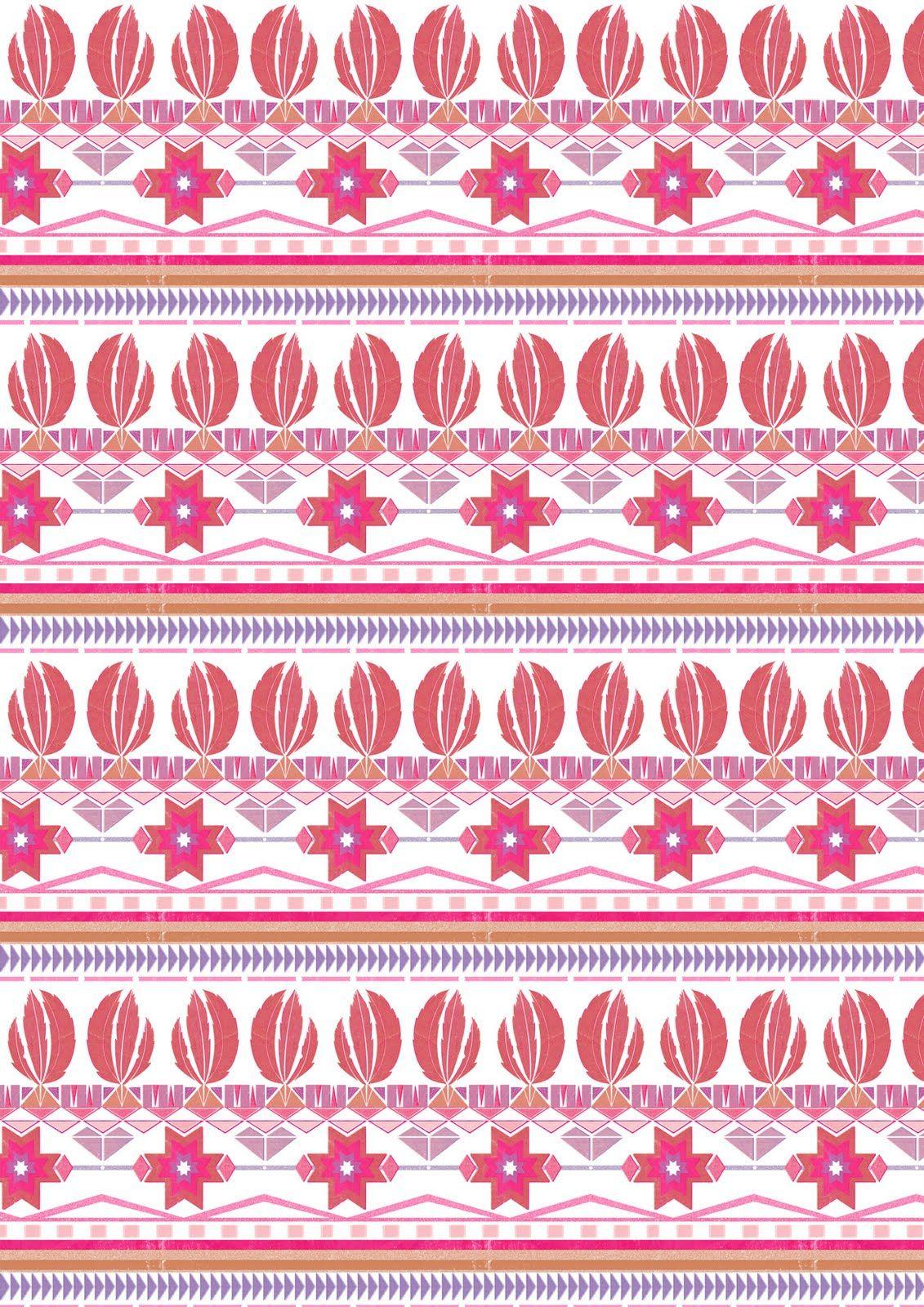Kiley Victoria Illustration: My Aztec pattern