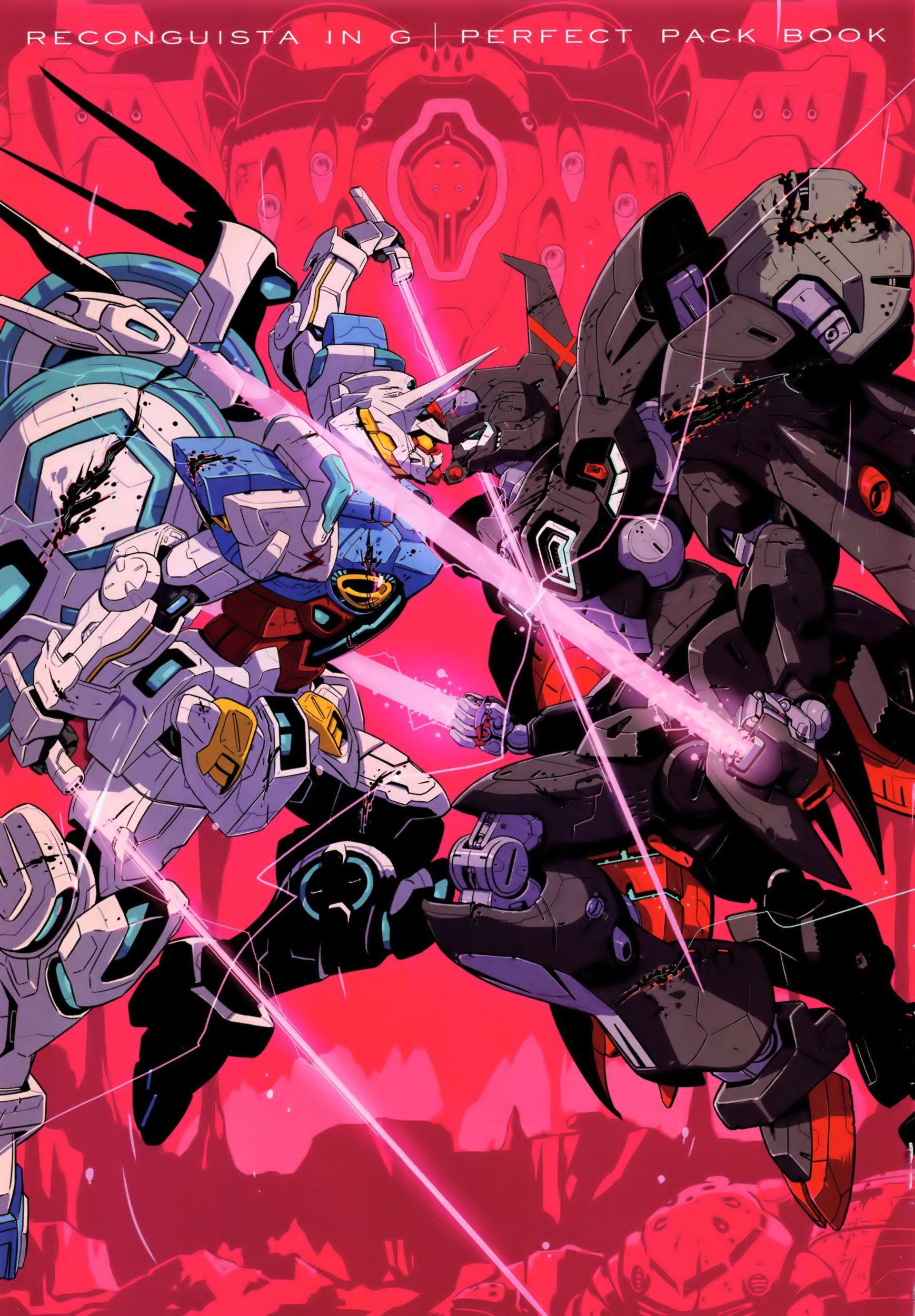 Gundam G no Reconguista Mecha wallpaperx2500