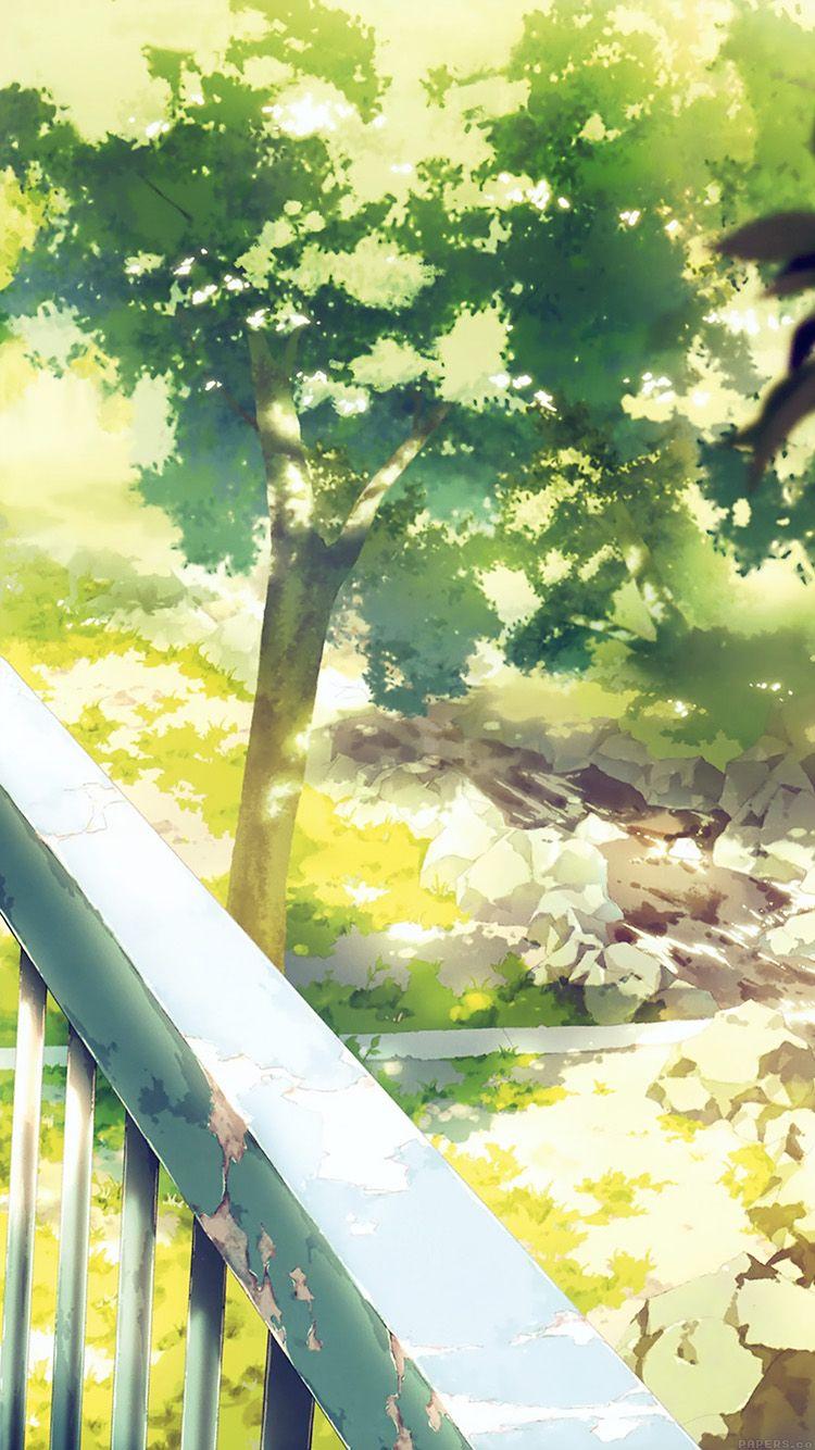 I Love Papers. anime background art illust forest