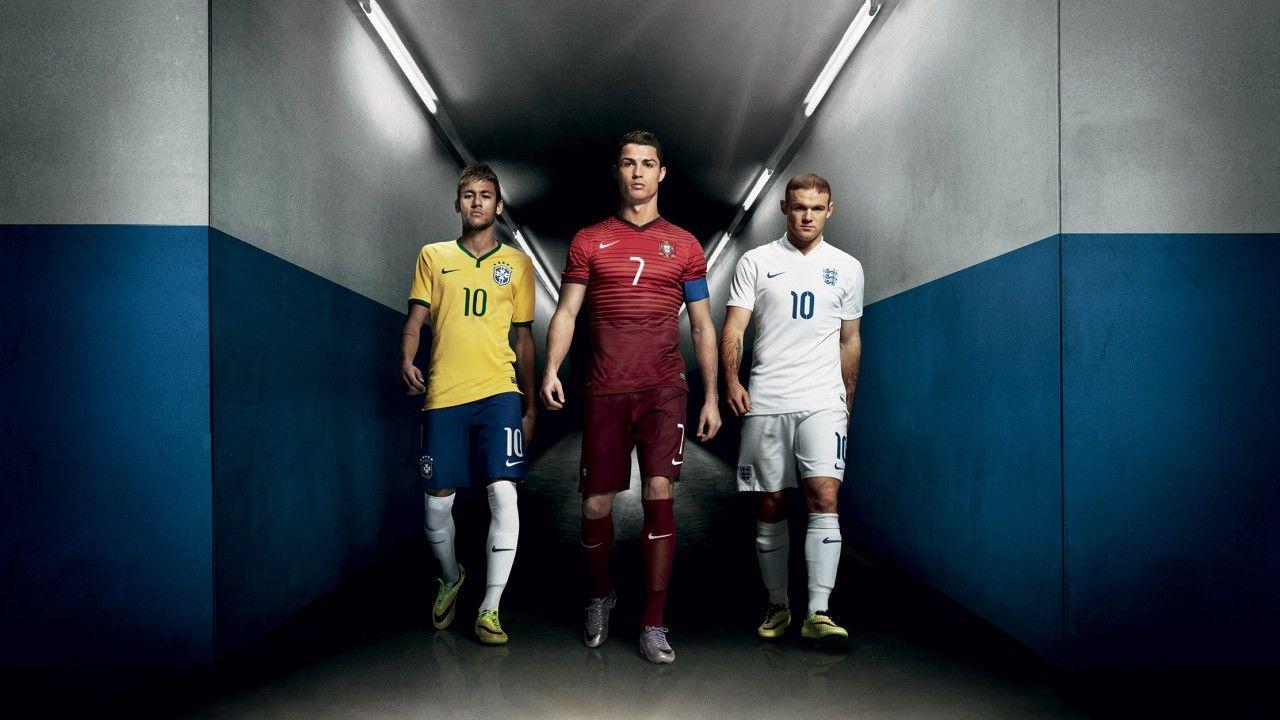 Wallpaper Crstiano Ronaldo, Neymar, Wayne Rooney, HD, Sports
