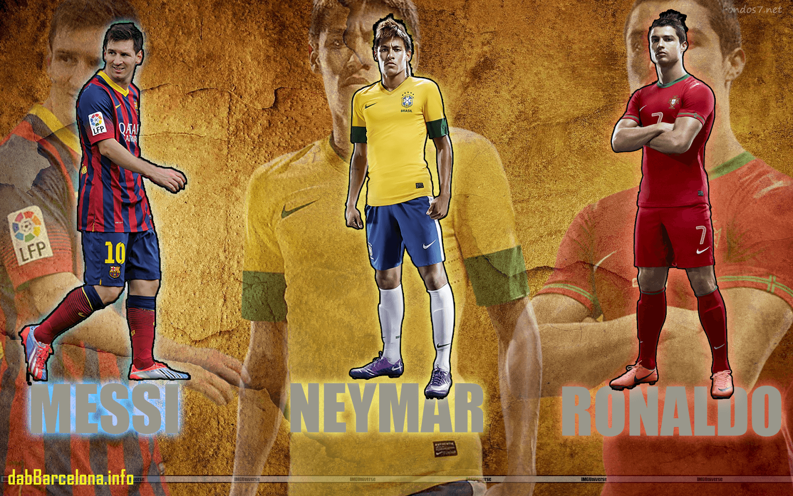 Ronaldo Messi Neymar wallpaper by Amatoru88 - Download on ZEDGE