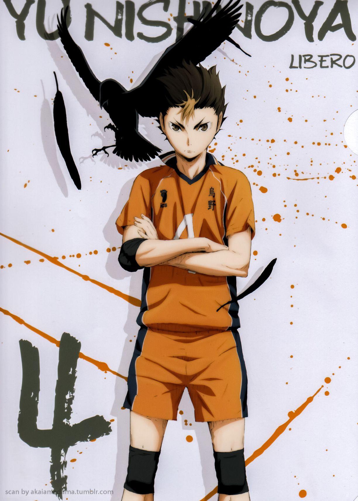 Aesthetic Haikyuu's Nishinoya Yuu Wallpaper | Иллюстрации, Аниме, Обои