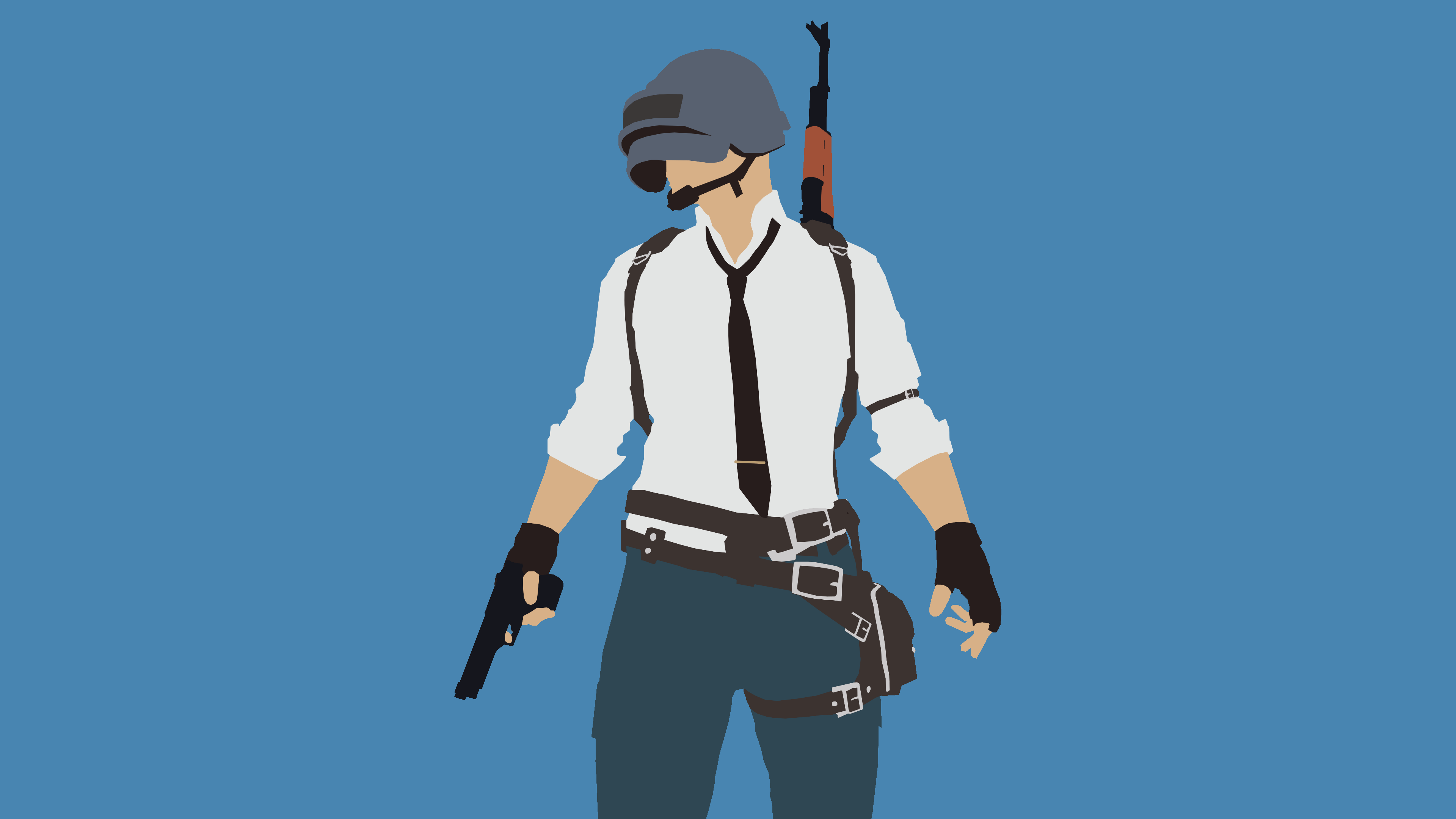 I Made Some Minimal PUBG Wallpaper! (4K Resolution)